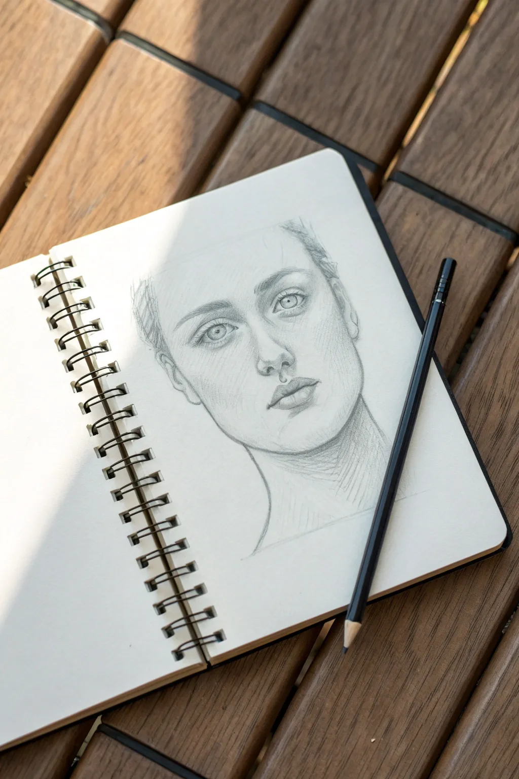 Front view face drawing made simple: clean guideline steps for balanced eyes, nose, and mouth