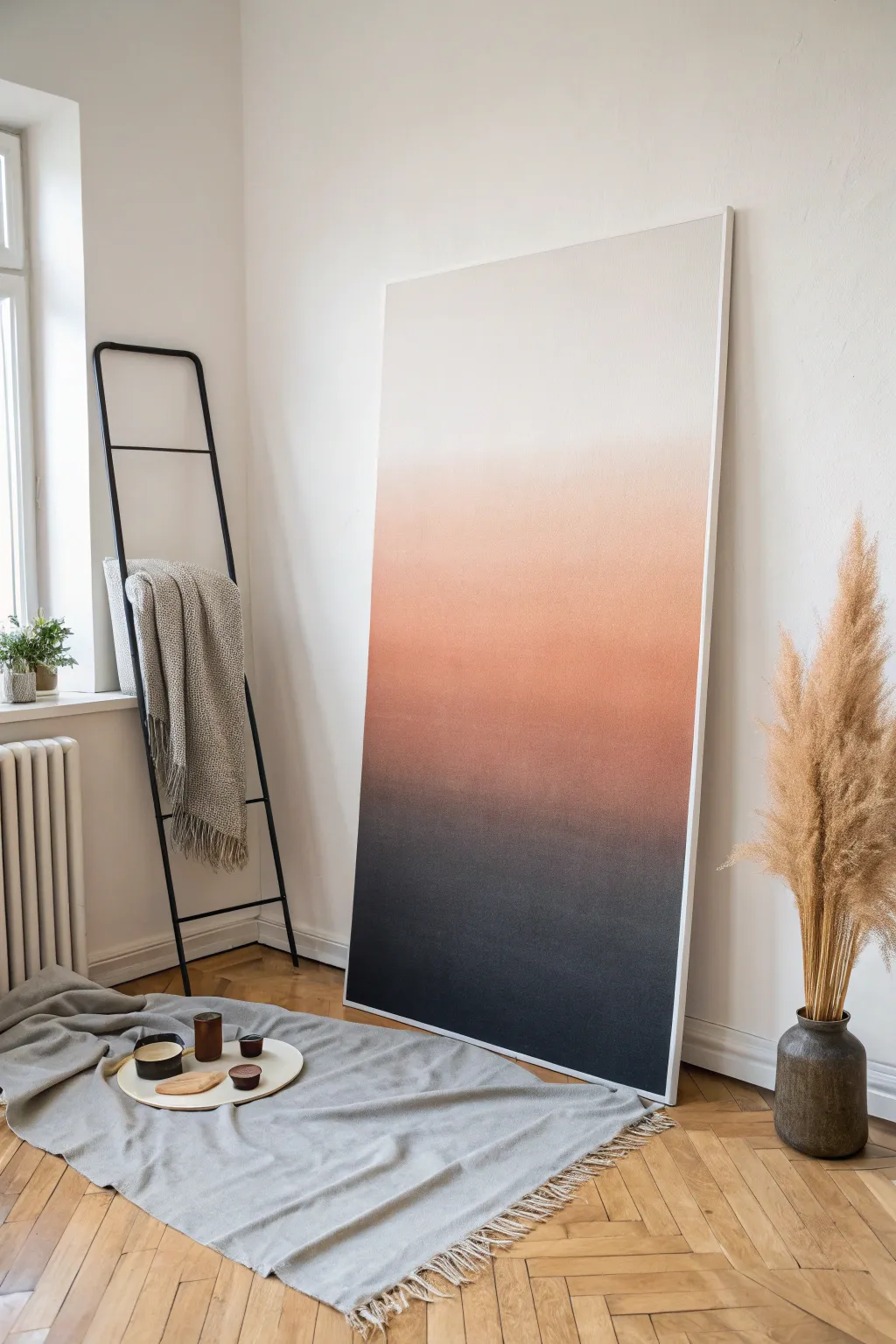 Three tone dip fade on a big canvas, minimalist and bold, with simple tools for an easy upgrade