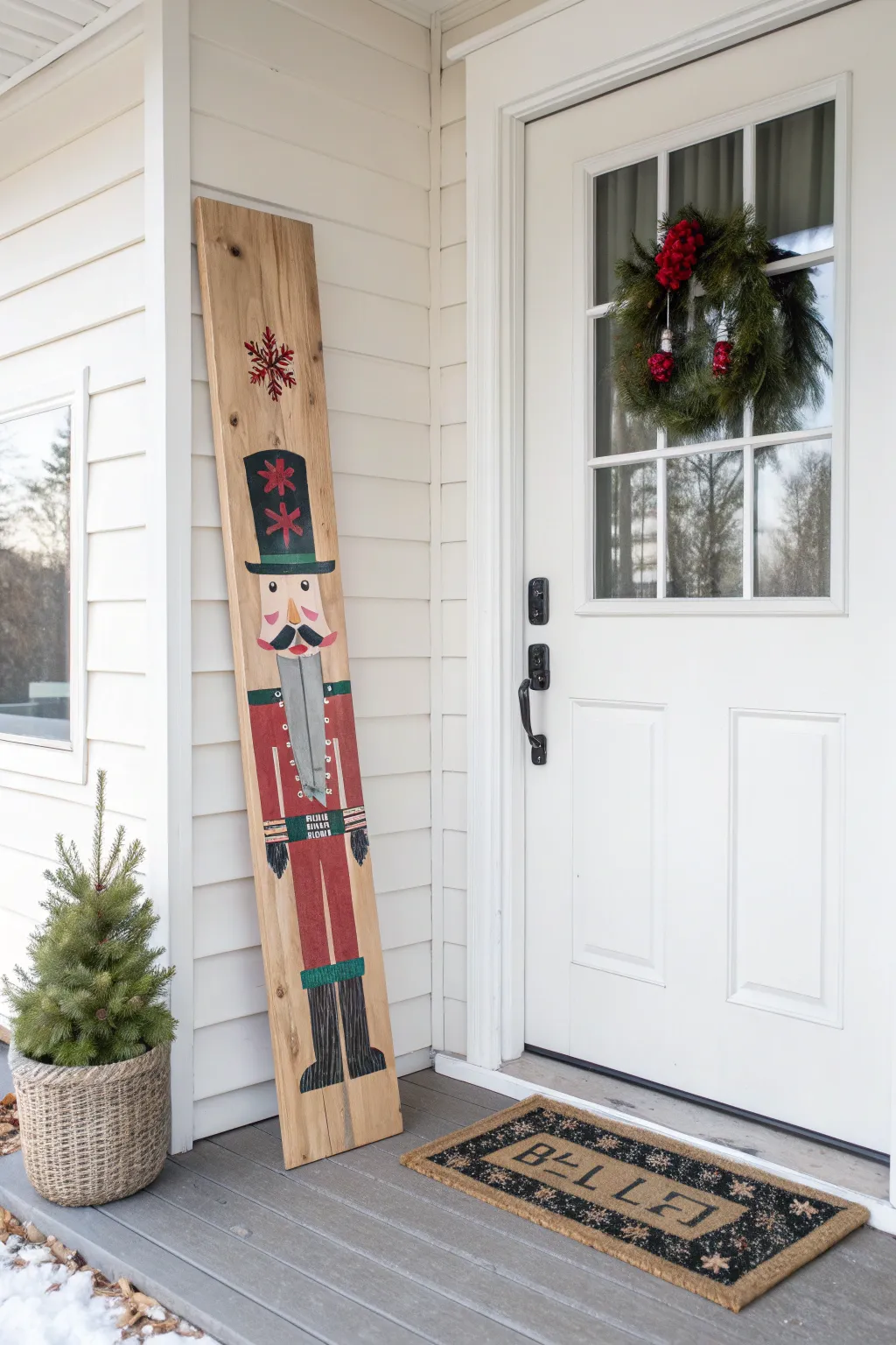 Welcome guests with this charming, beginner-friendly DIY wooden porch sign.