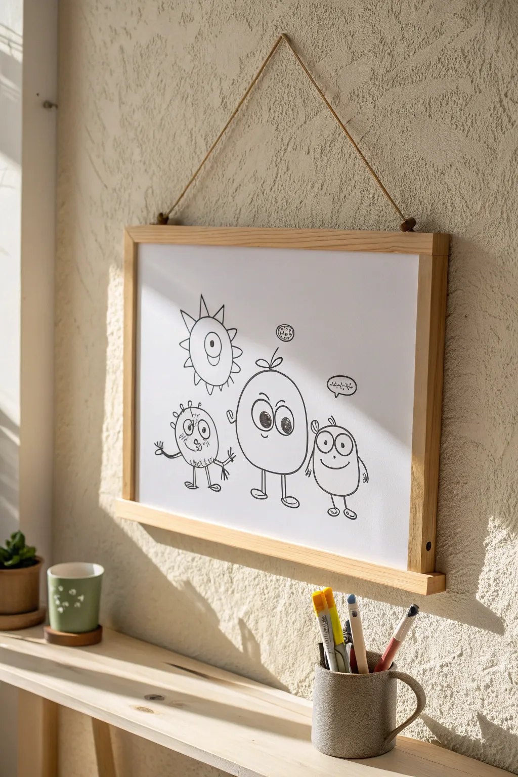Brighten your workspace with these whimsical and easy-to-draw silly monster doodles.