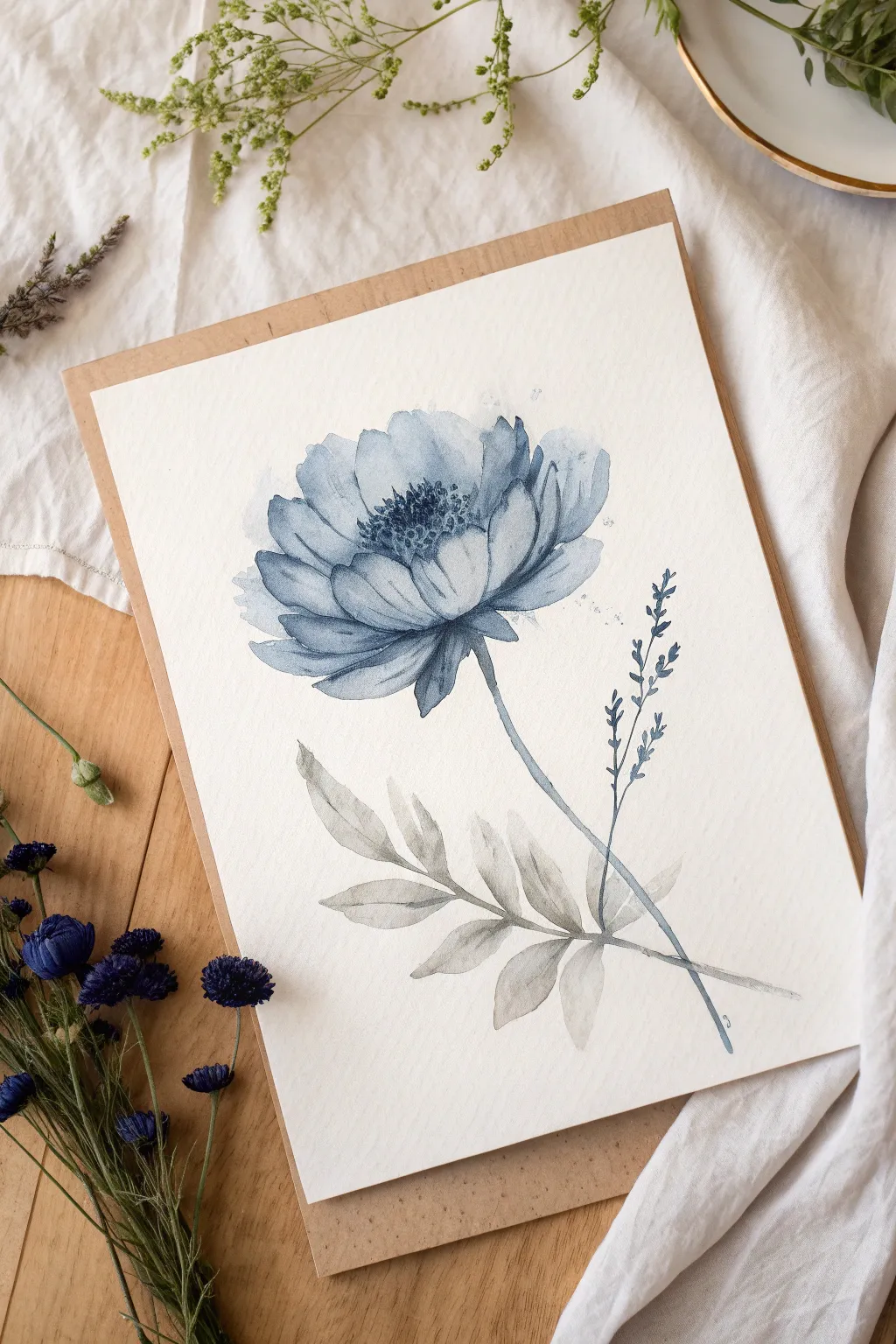 Monochrome watercolor values from whisper-light washes to inky darks for modern abstract depth