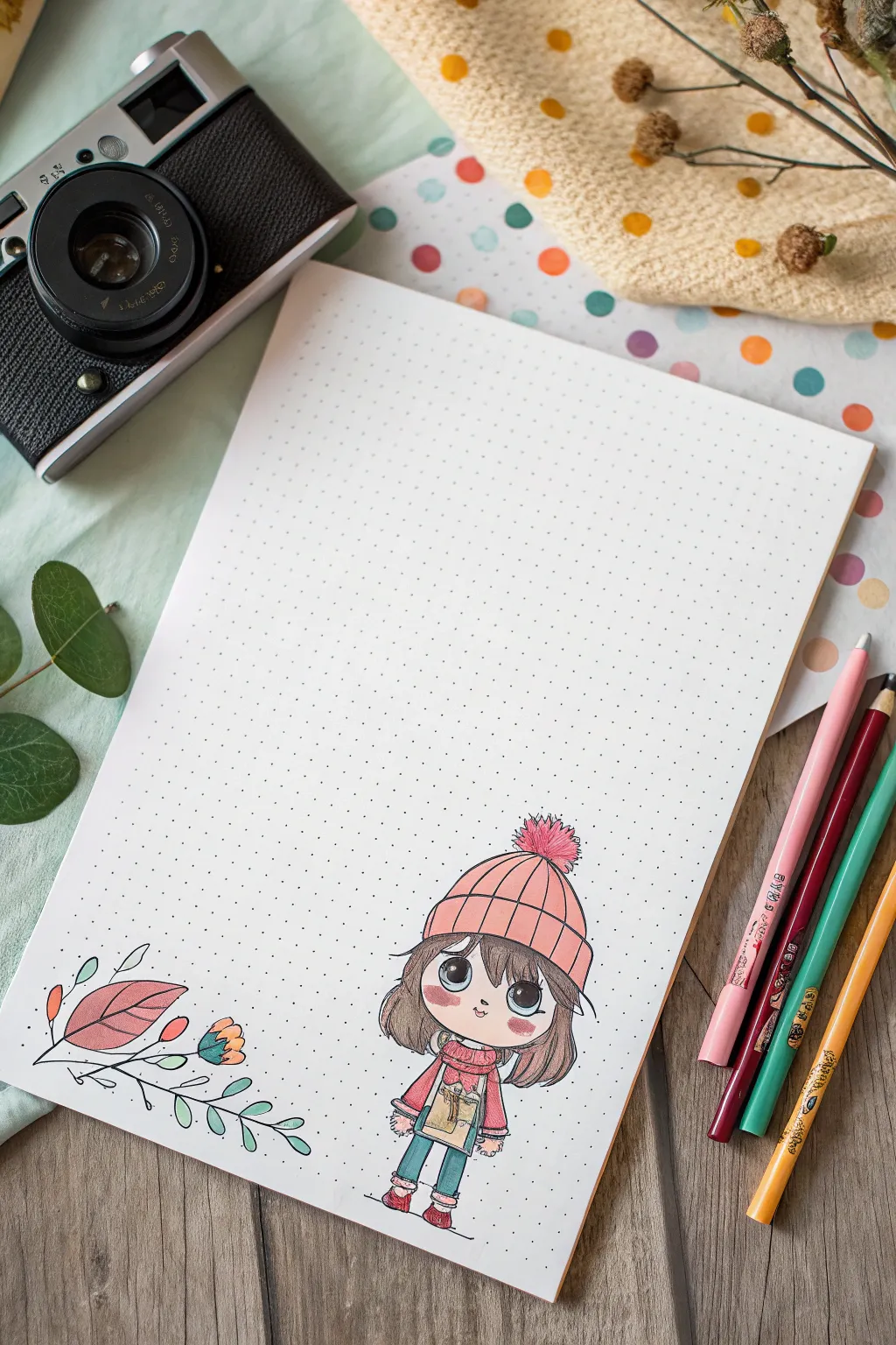 Two-tone cell shading makes cute characters pop with bold color and clean, crisp shadows