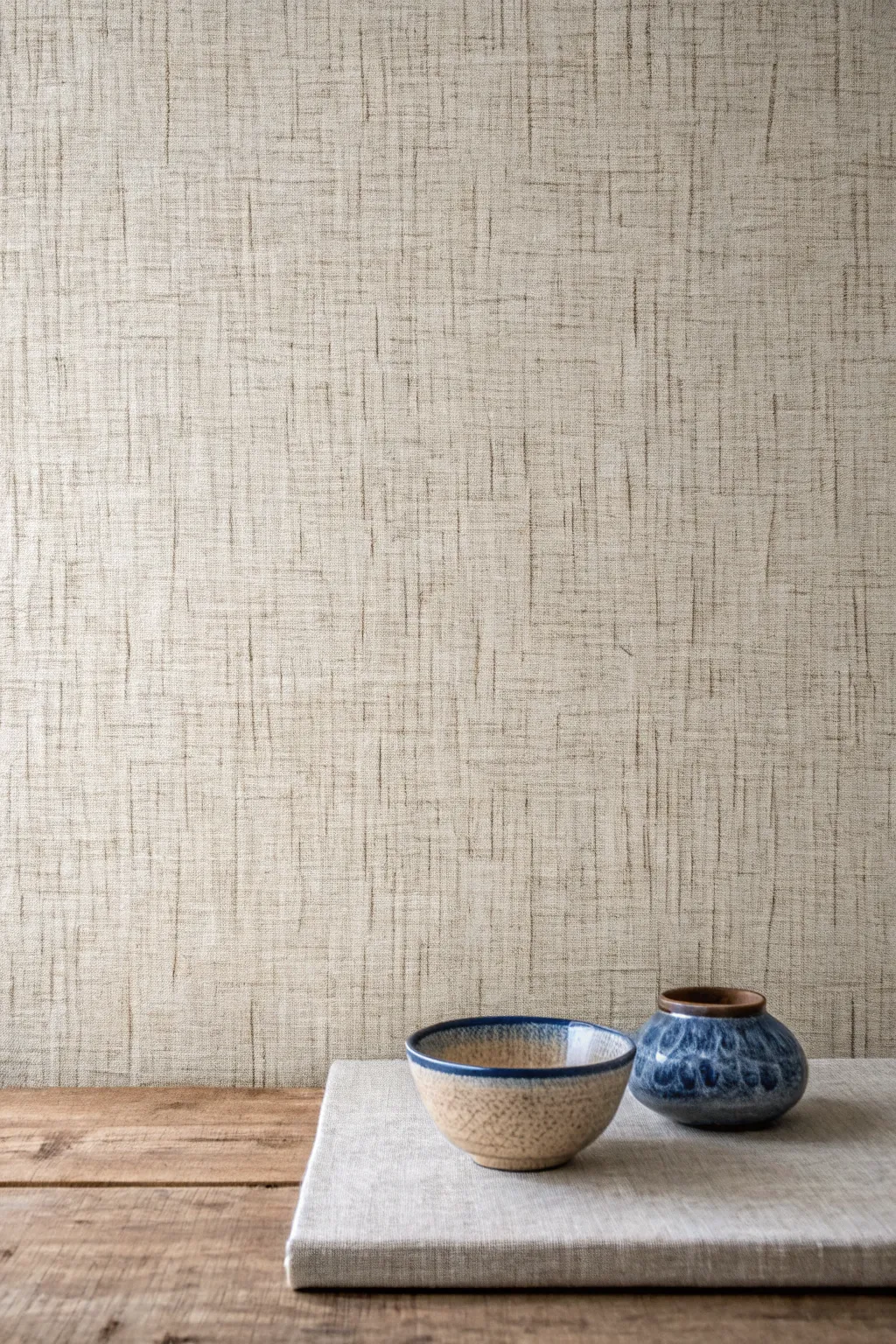 Rag rolling creates linen-like depth with a bold glaze and a simple cloth for effortless texture.