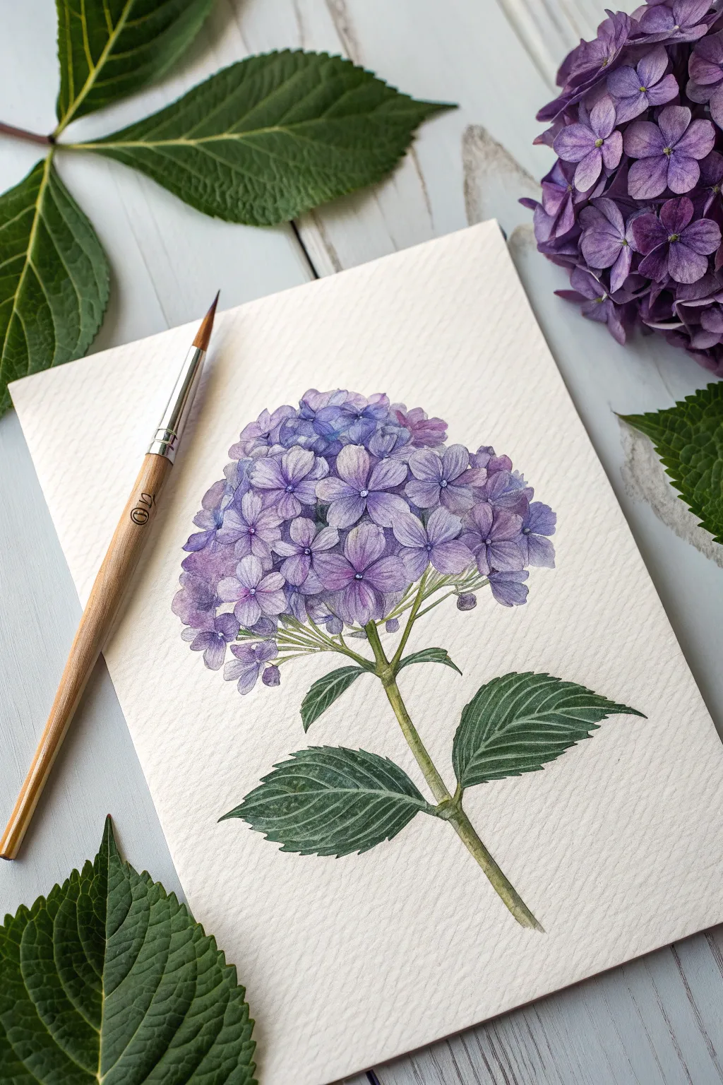 Master the art of drawing lush hydrangea texture clusters with this simple guide.