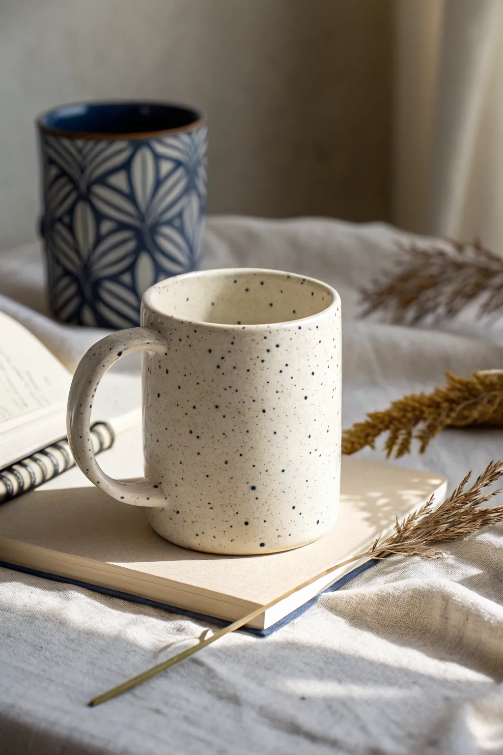 Expectation vs reality mug doodles: elegant fancy drink sketch beside a chaotic scribble