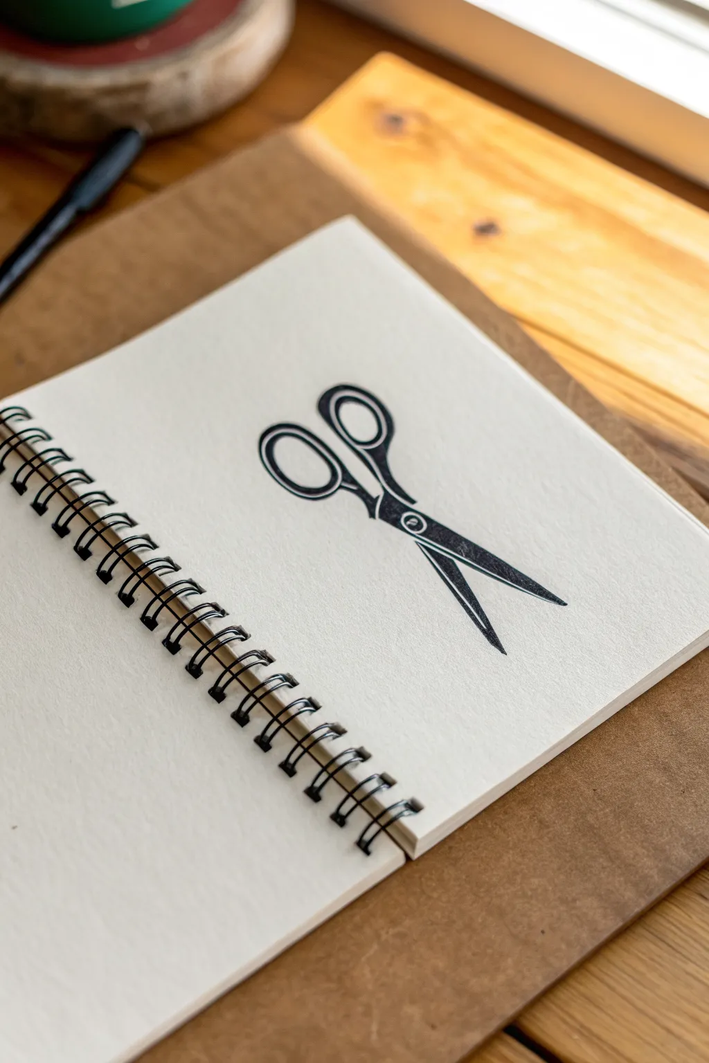 Bold single-object outline to trace, minimalist still-life inspiration for easy practice.