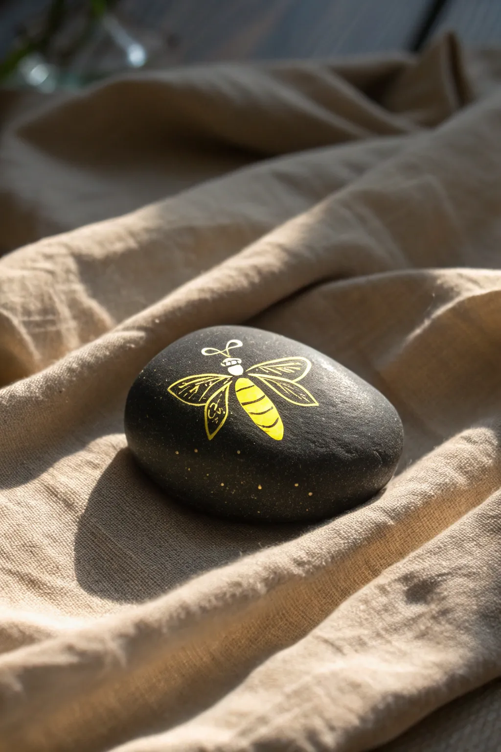 Create magic at night with these enchanting glow-in-the-dark firefly rocks.