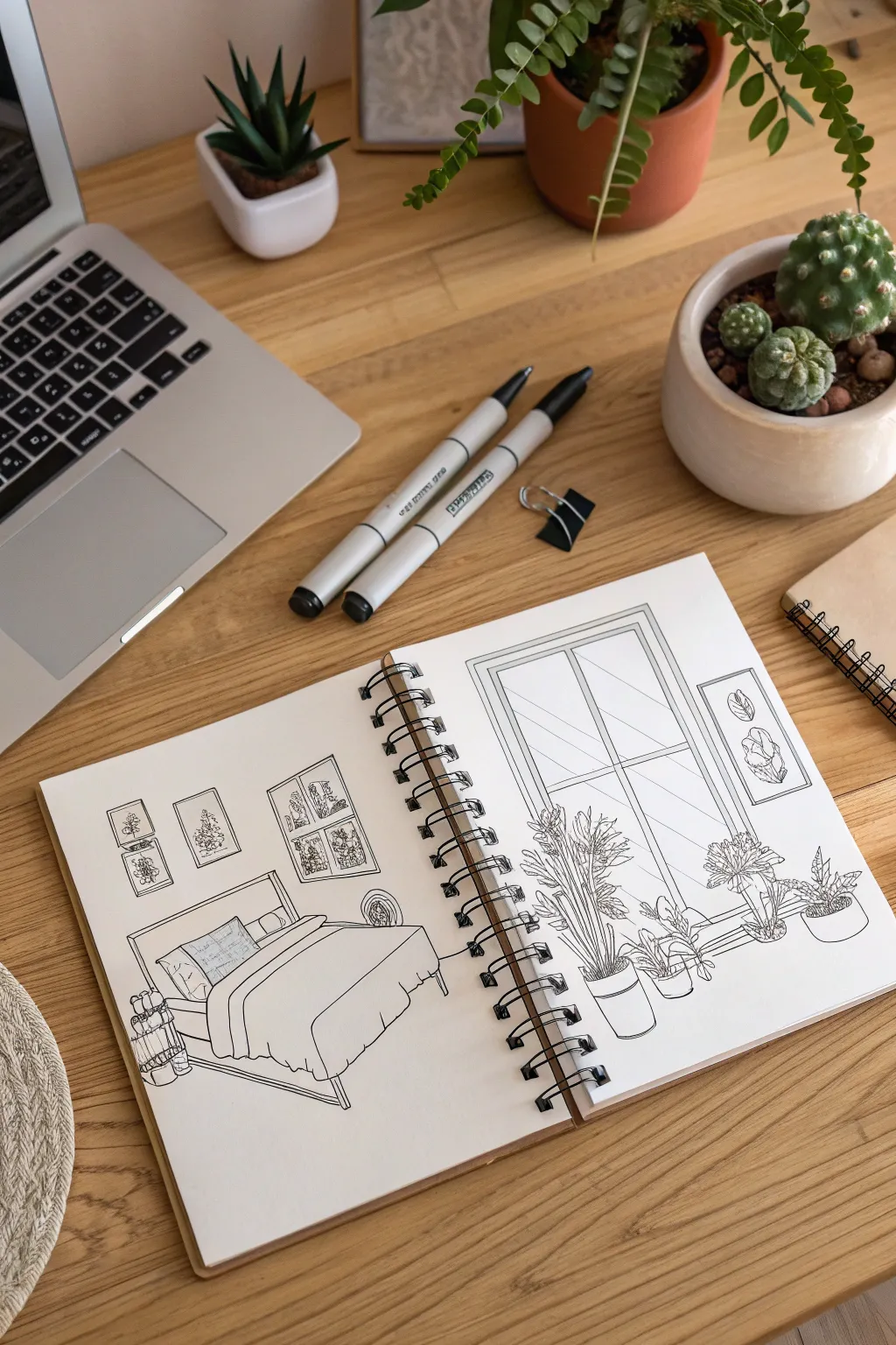 My room sketch idea: draw your favorite corner and mark 3–5 details that feel like you