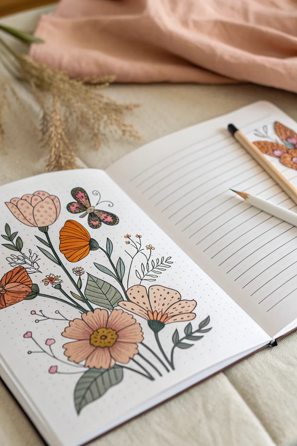 Bold outlines first, then color in the shapes for a neat, kid-friendly reverse coloring look.