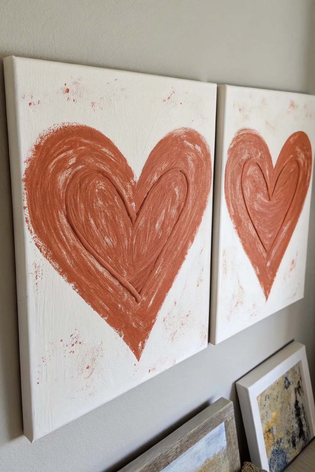 Paint a romantic split-canvas duo, perfect for a creative date night at home.