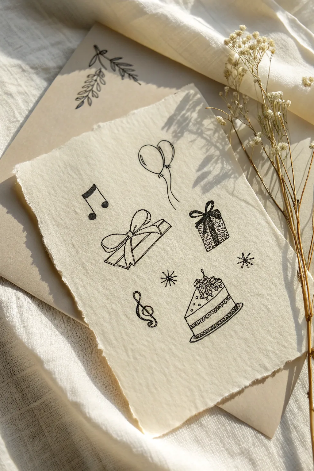 Small, simple, and sweet! 🎂 These tiny birthday doodle icons are perfect for your bullet journal.