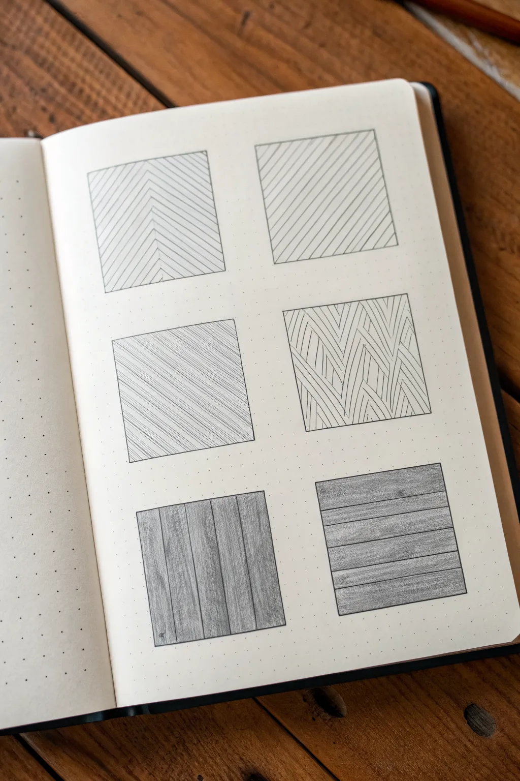 Copy these quick graphite texture swatches to build shading skills in minutes, not hours.