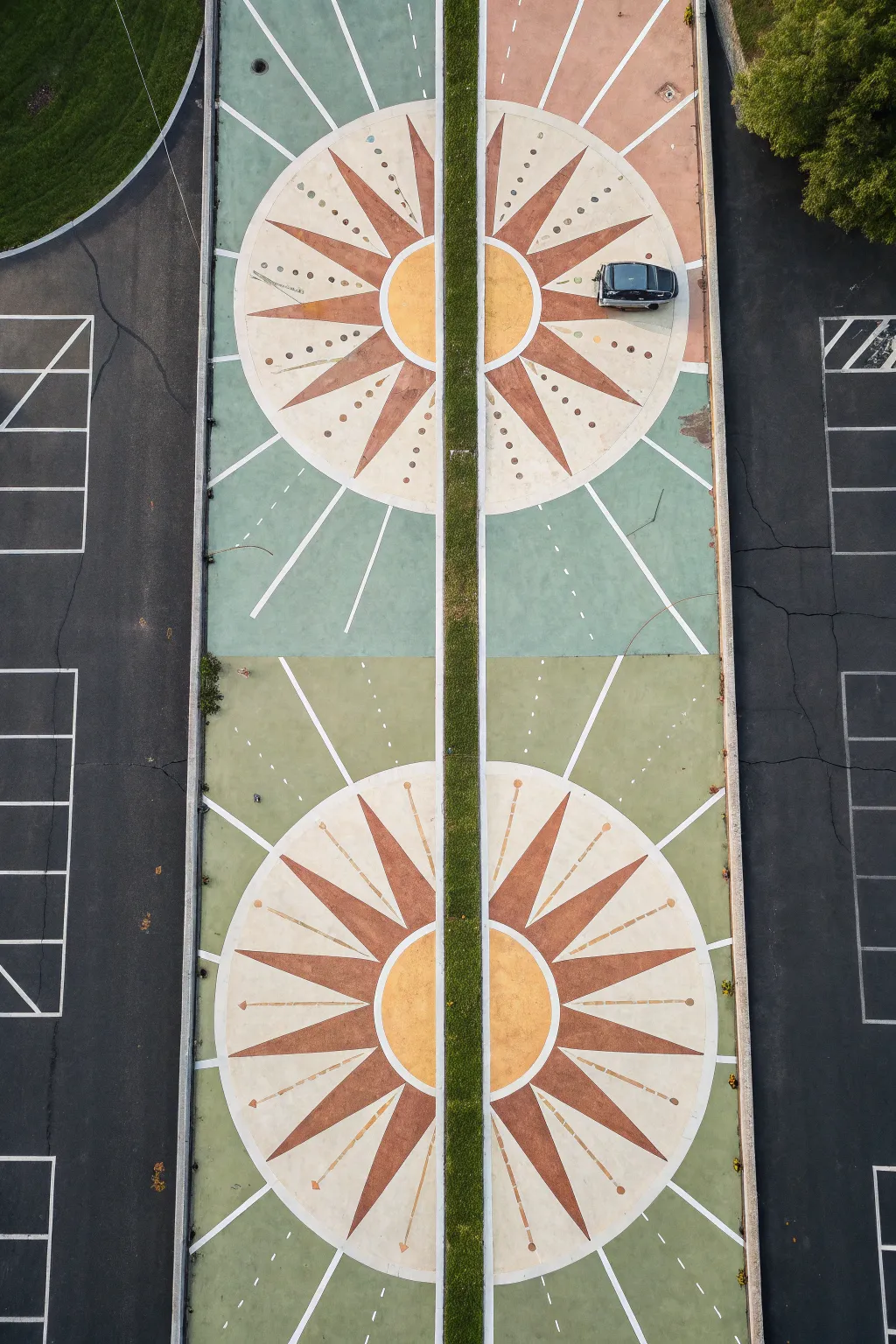 Tag your parking partner! Create a stunning shared mural art moment.