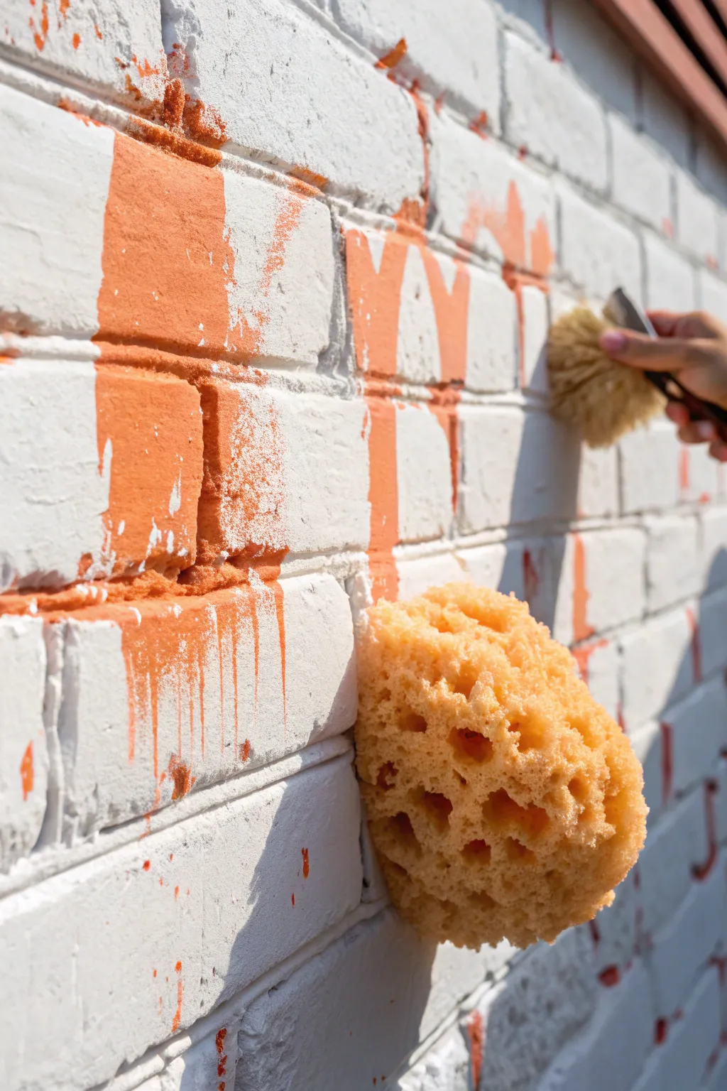 Transform plain brick with this dreamy color-washing technique for a soft, artistic finish.