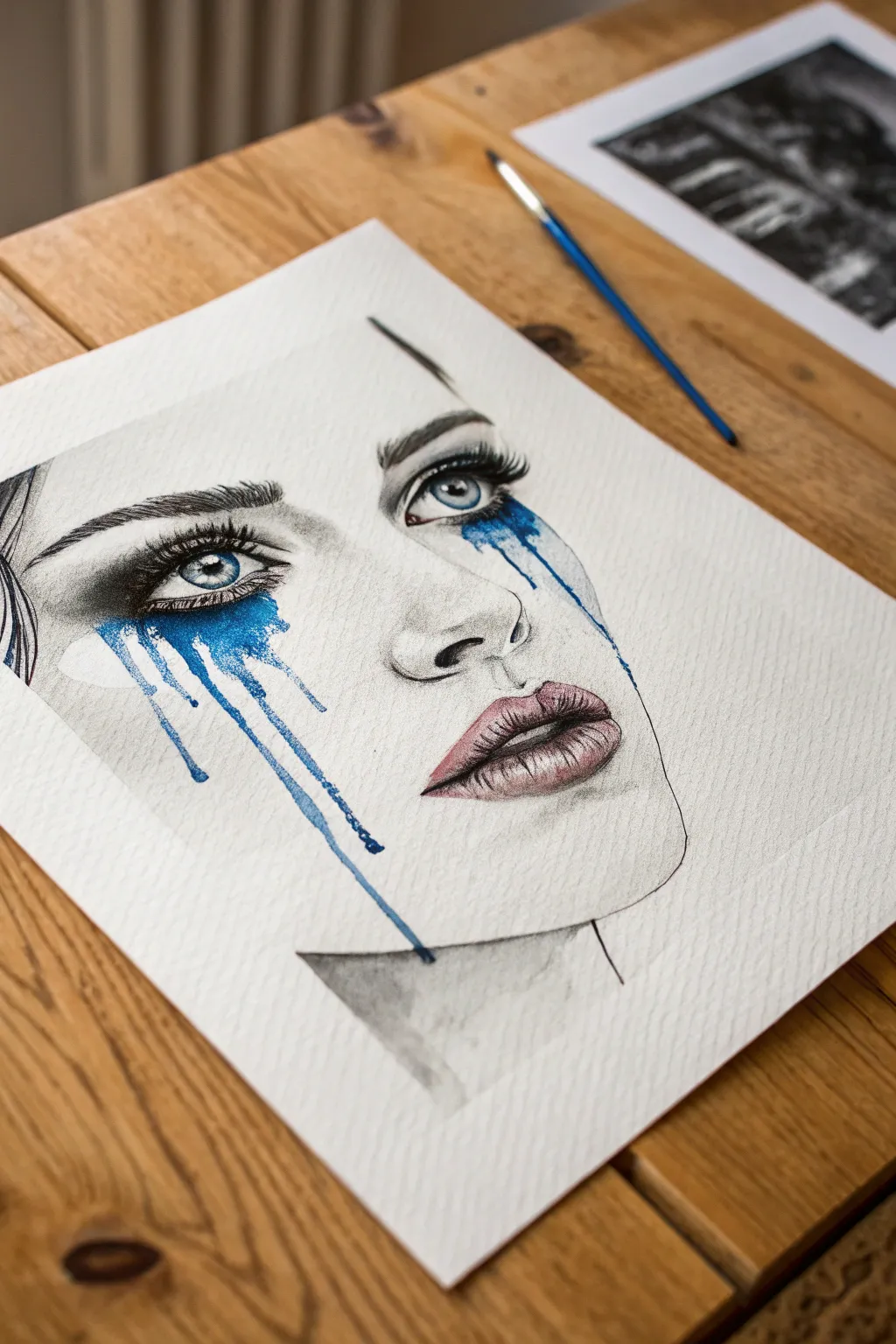 Turn mistakes into masterpieces with these surreal drip drawing techniques.