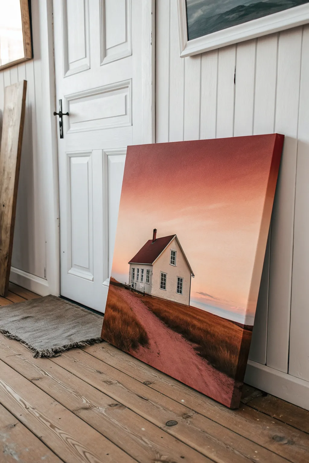 Monochrome house canvas: one hue, many shades for a bold yet calming minimalist statement