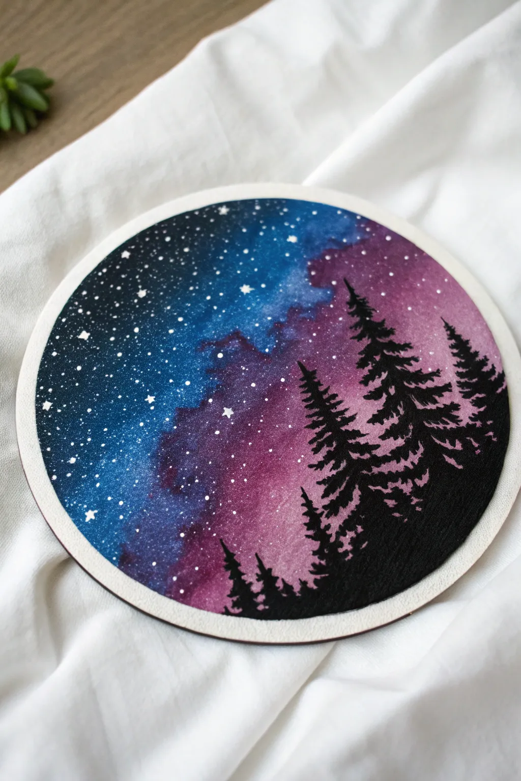 Capture the cosmos with this stunning galaxy marker art idea. 🌌✨ Simple & magical.