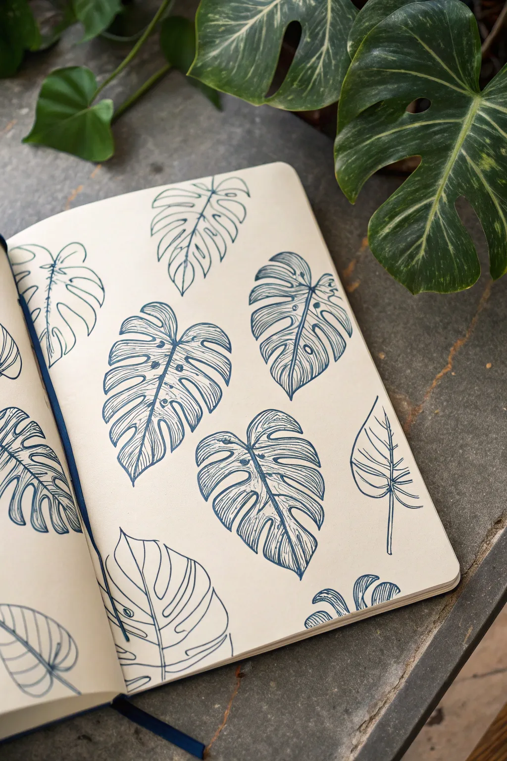 Five-line constraint challenge: redraw one subject again and again, each sketch looser and bolder.