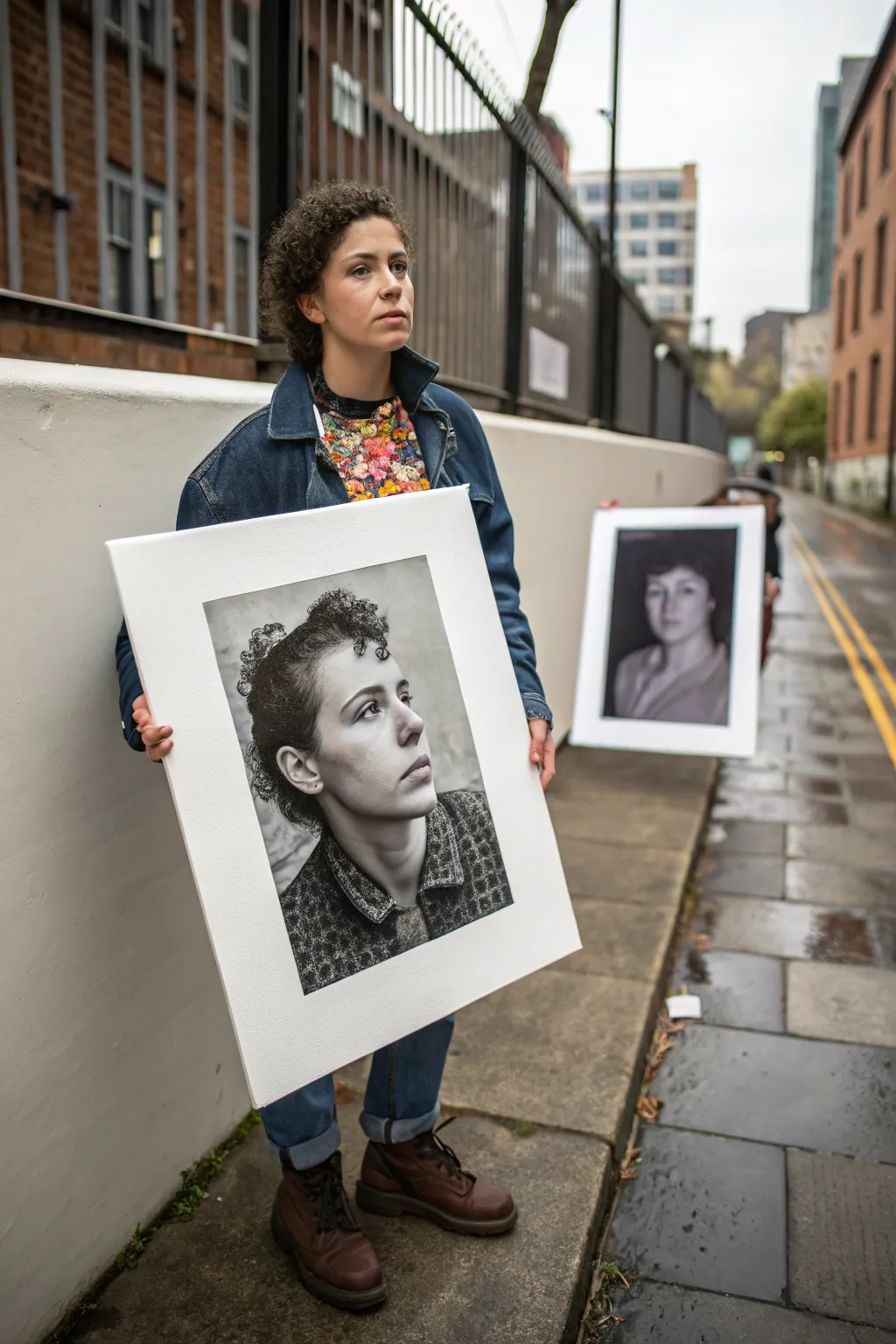 Try photo cut-out mixed media portraits and watch one image become four unique club creations