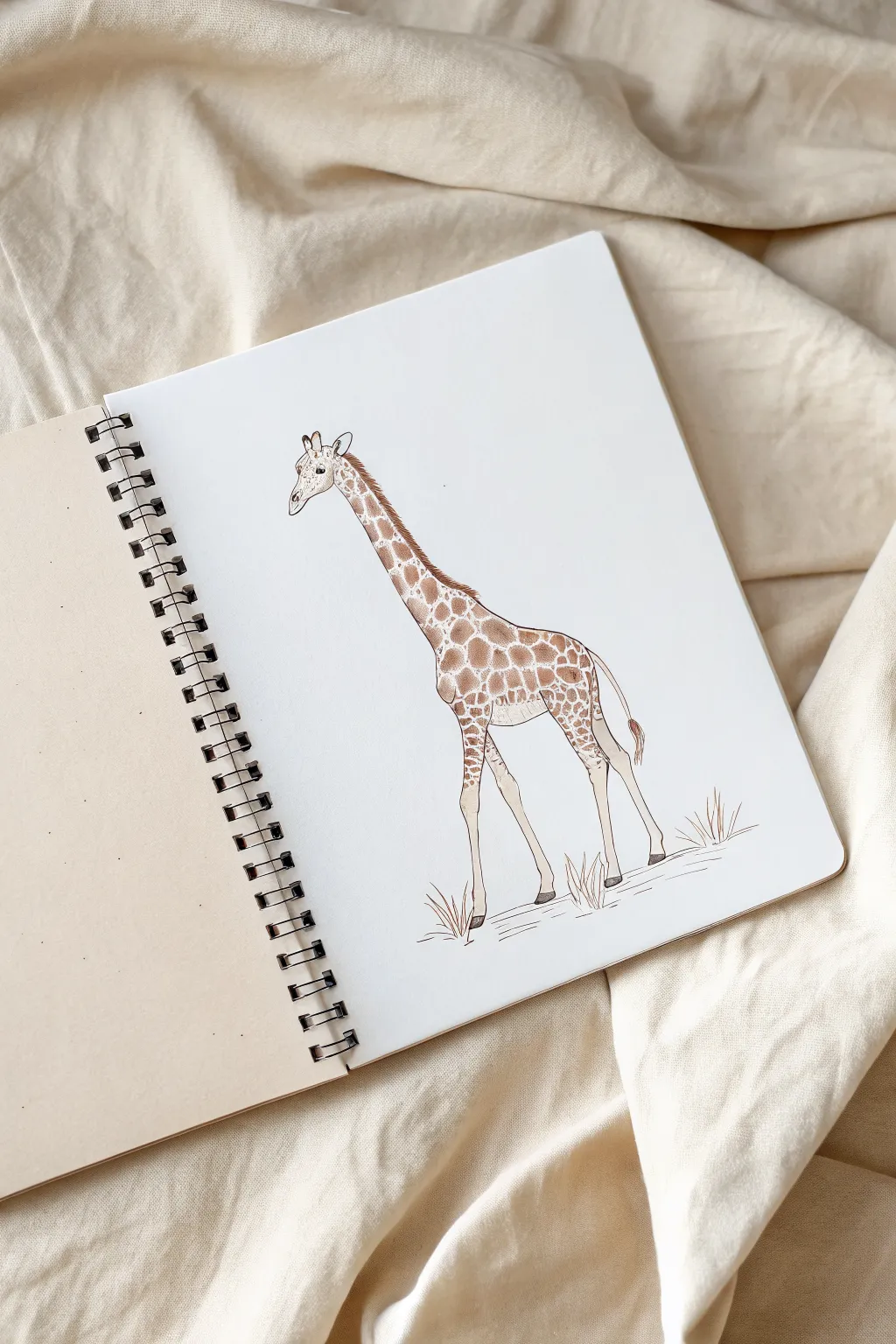 Hand trace magic: turn a simple hand outline into a sweet giraffe kids can draw in minutes