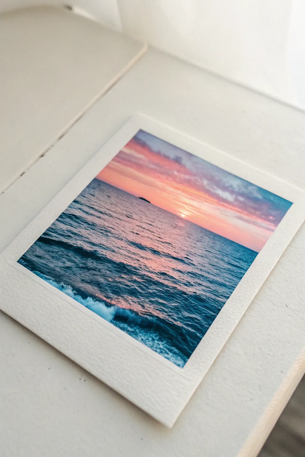 Capture nostalgic vibes with this painted Polaroid style. Simple, aesthetic, and timeless.