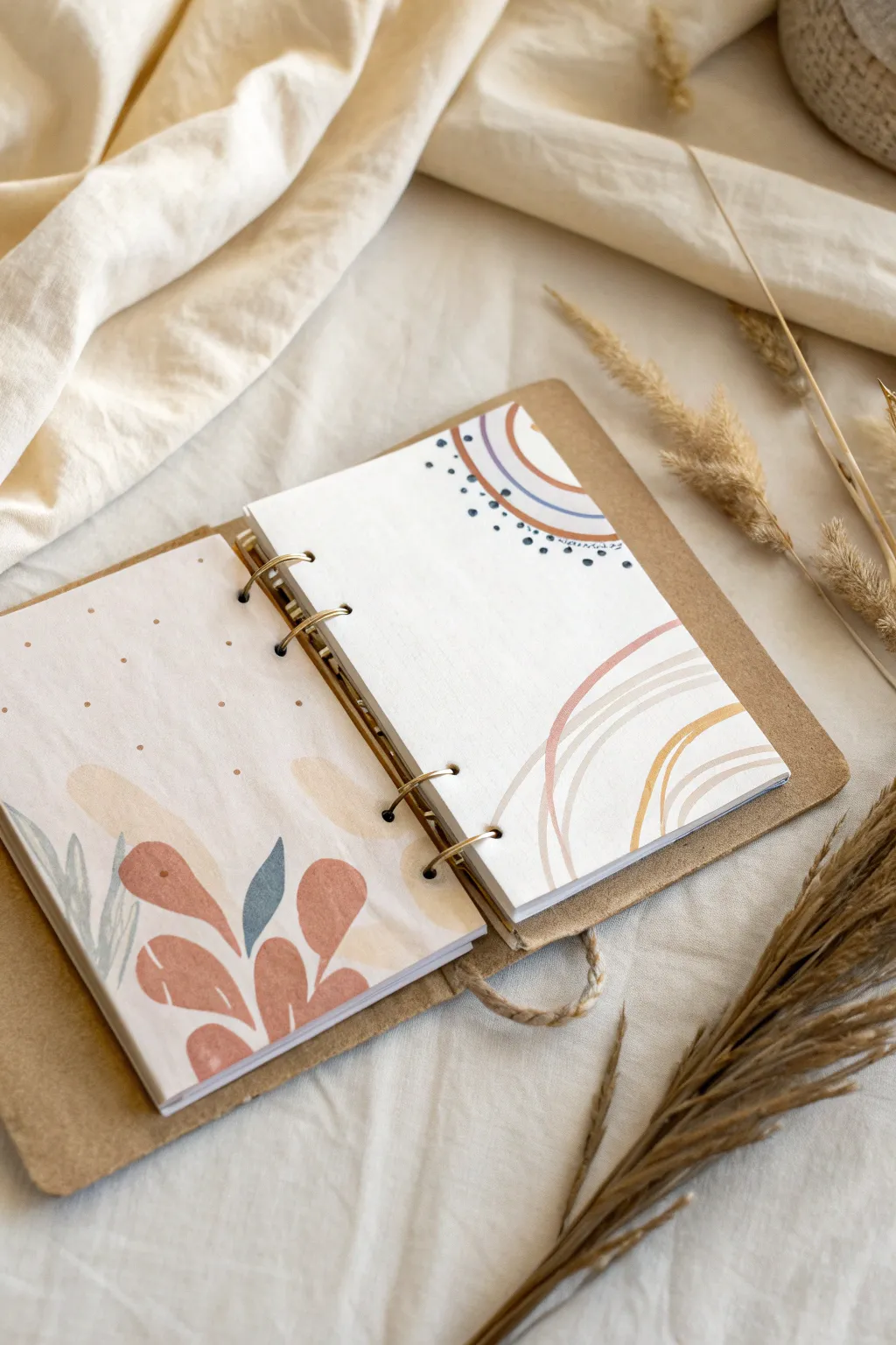 Peek inside an interactive fold-out art journal spread for a beautiful before-and-after reveal