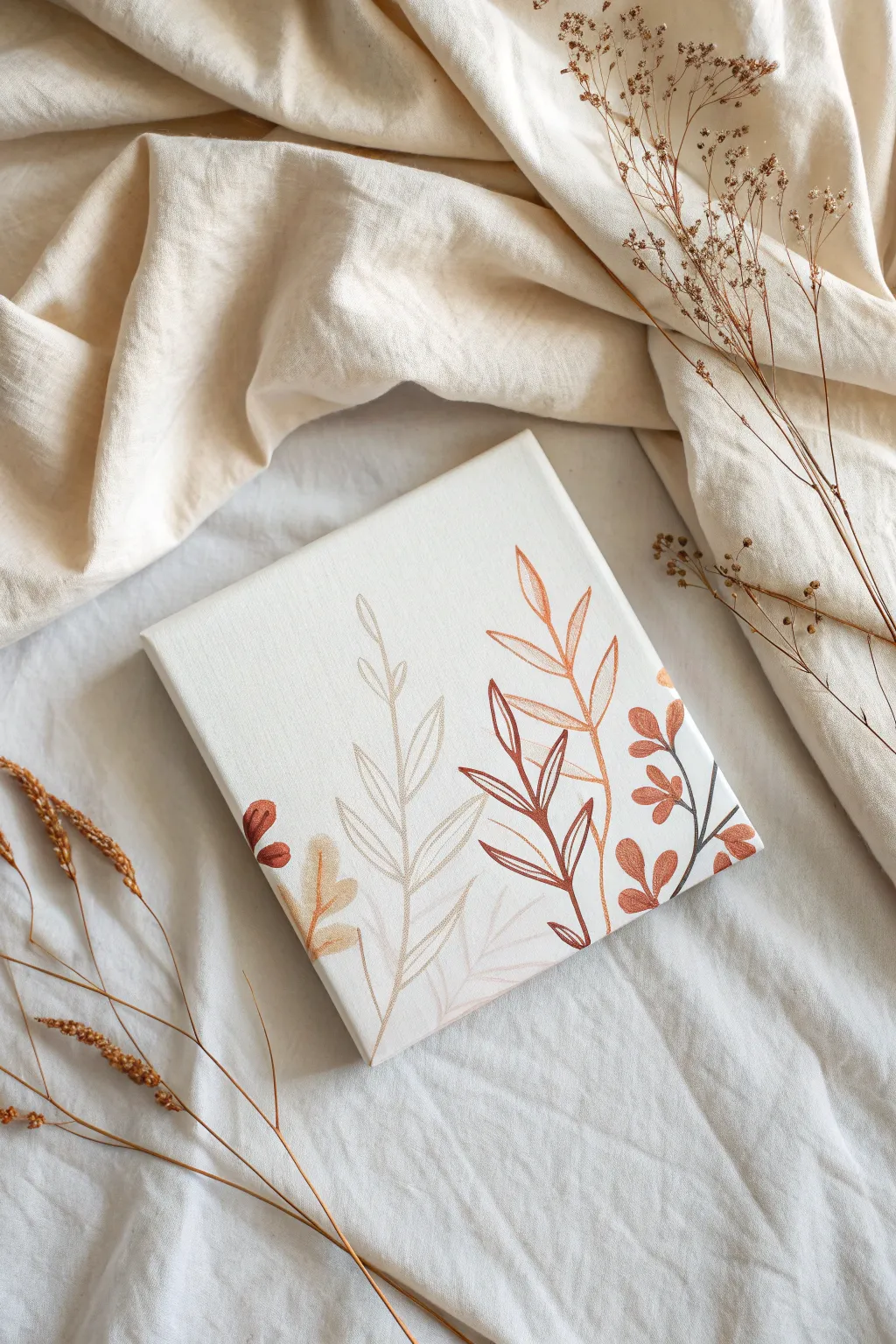 Mystery paint swap finale: one canvas, two styles, and a surprisingly cohesive boho finish.