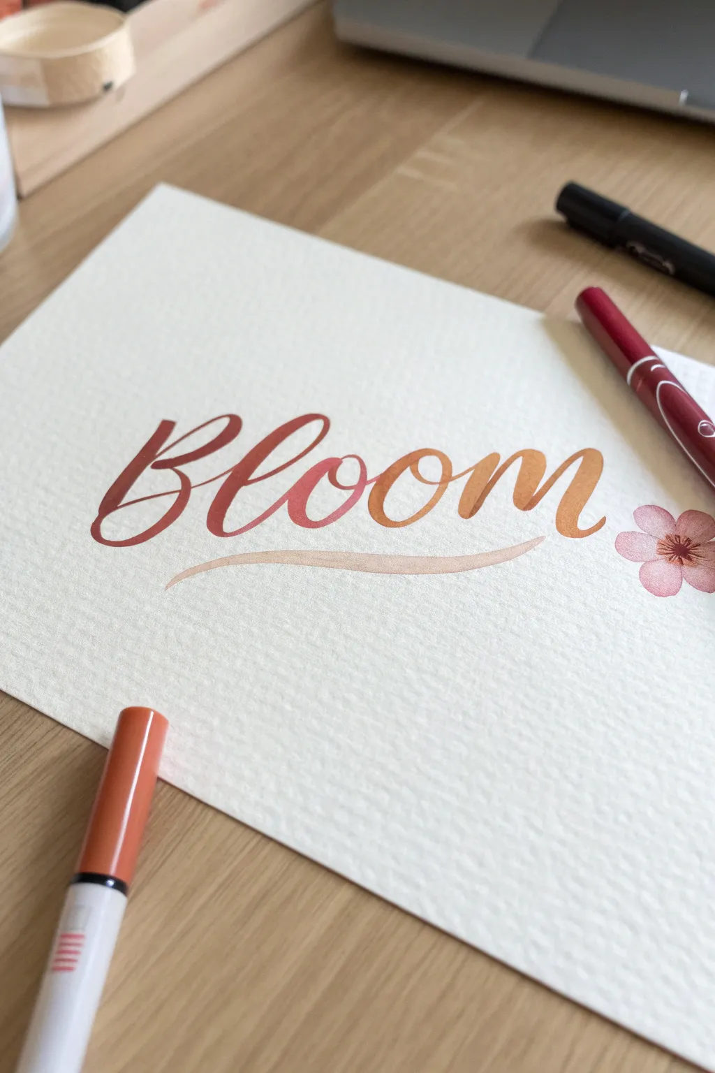 Create stunning ombre lettering with this simple marker guide! ✨ Perfect for bullet journals.