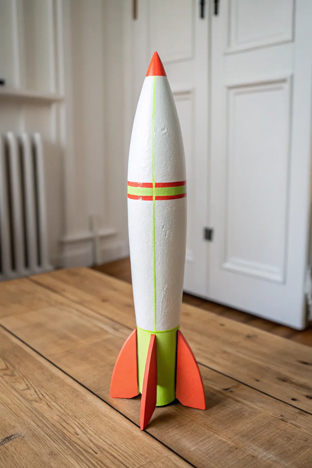 Glow bands make your rocket pop in low light while keeping a clean, minimalist look