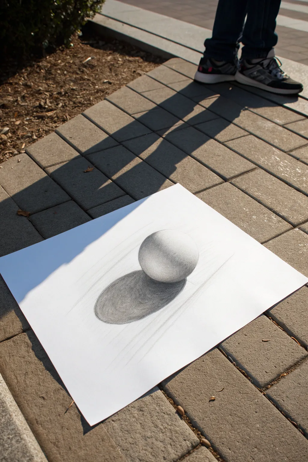 Practice value control: shade one sphere with one light source, showing core shadow and cast shadow.