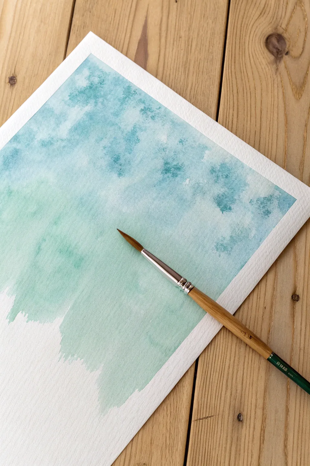 Master the art of wet-on-wet watercolor washes. Let soft pastels bloom and bleed for a dreamy background effect.