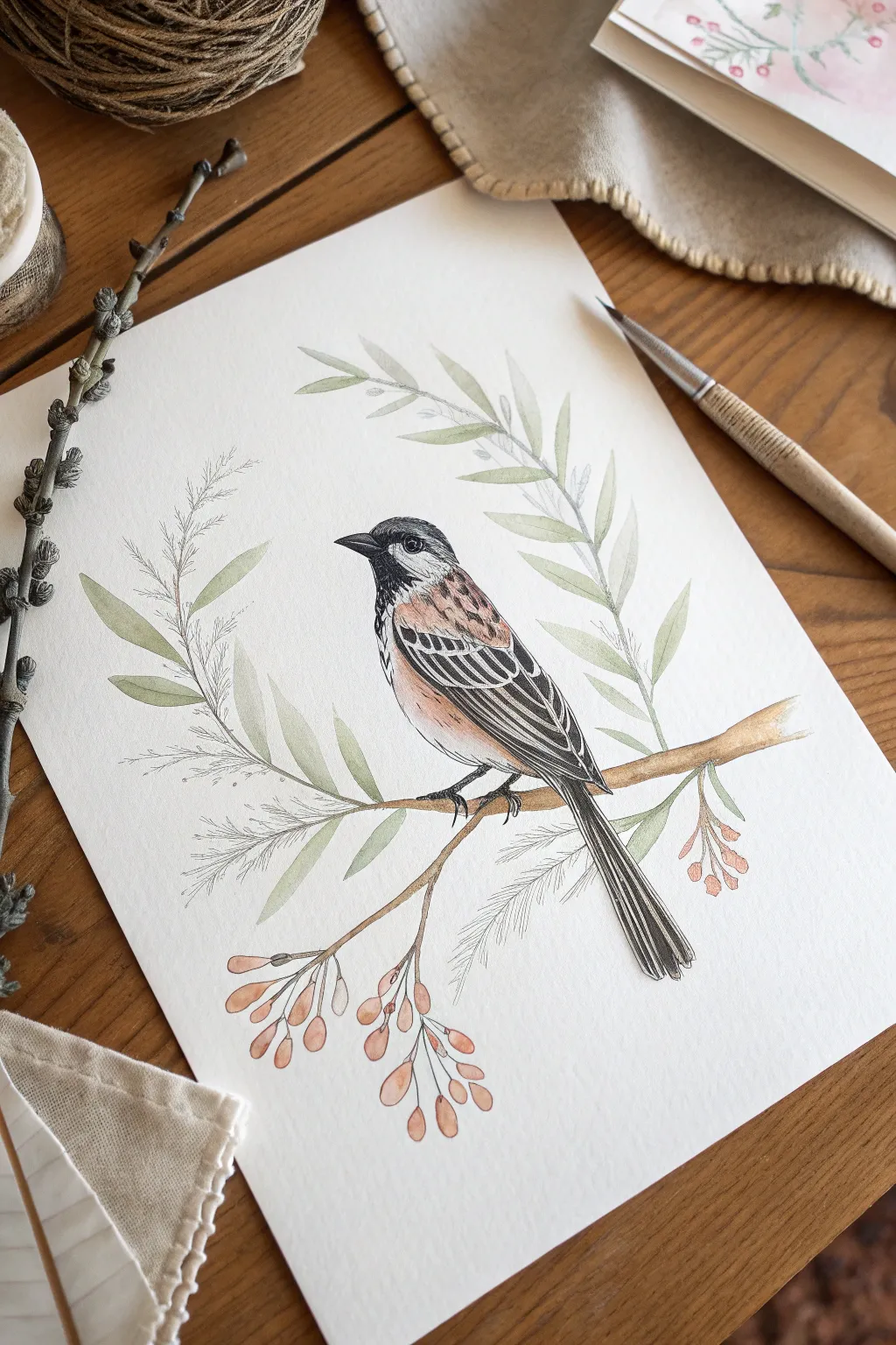 Draw a sweet little bird with patterned feathers for an easy, creative kid-friendly sketch