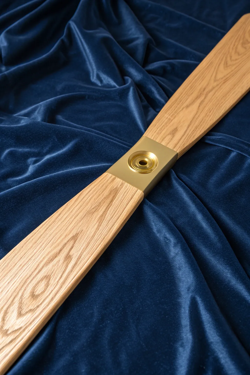 Transform your ceiling fan with this chic gold-dipped painting idea. Subtle yet striking.