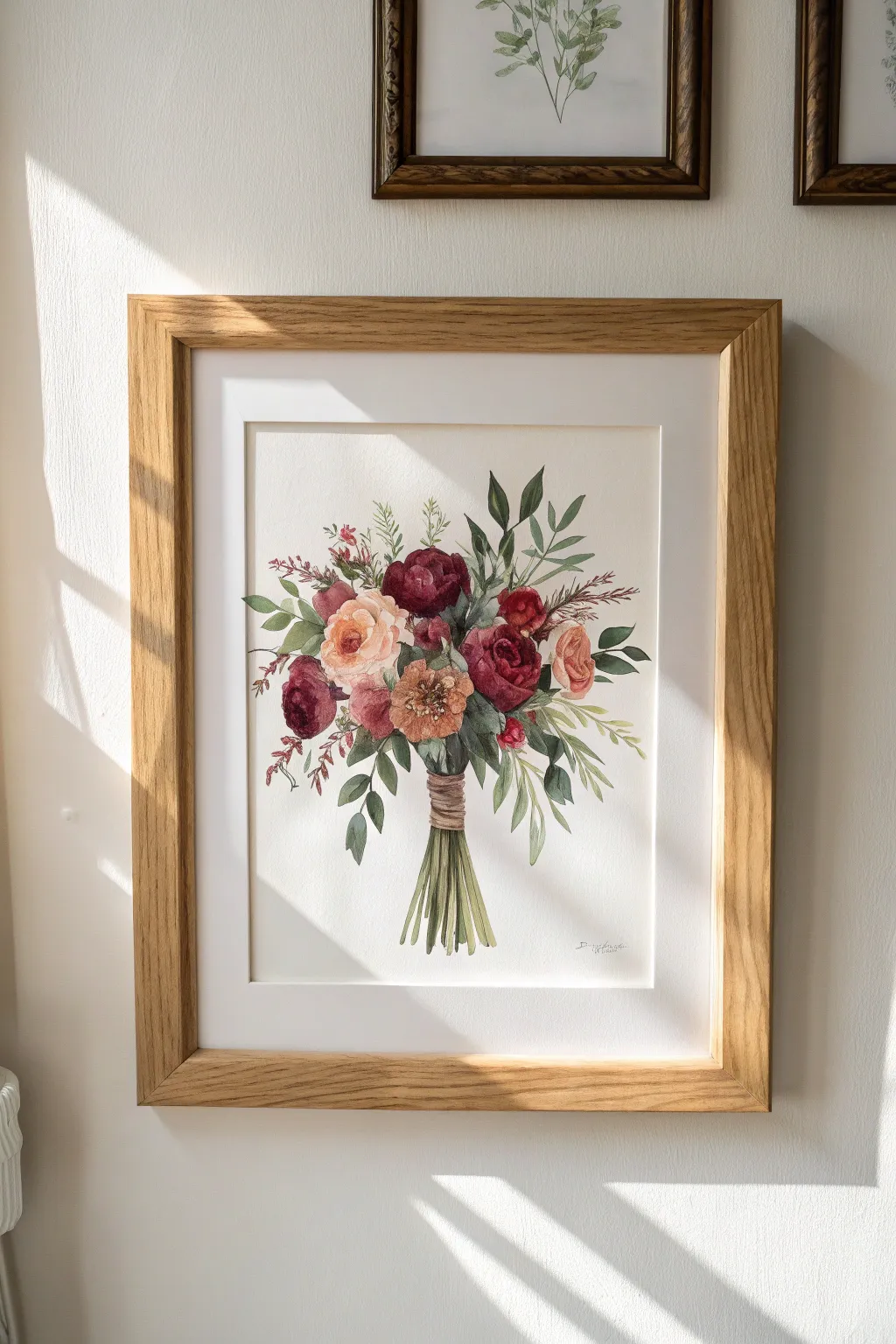 A bouquet commission that feels like a timeless keepsake, minimal, bold, and wedding-ready.