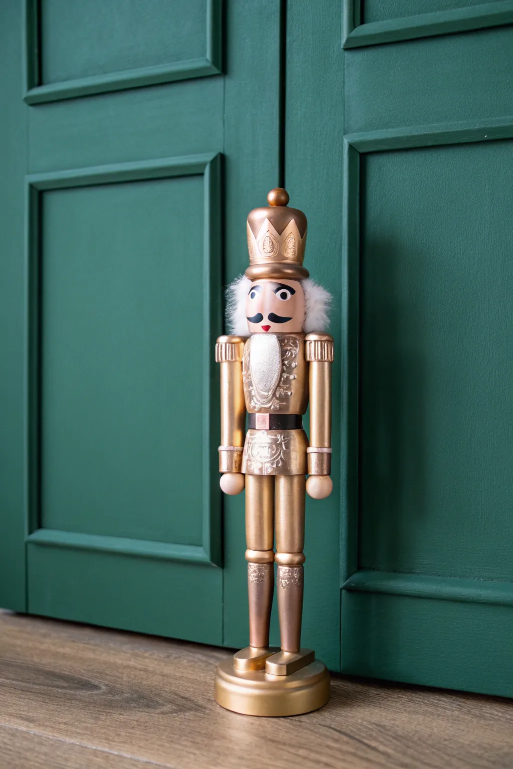 Transform cheap décor into luxe holiday gold with this metallic DIY! ✨🎄