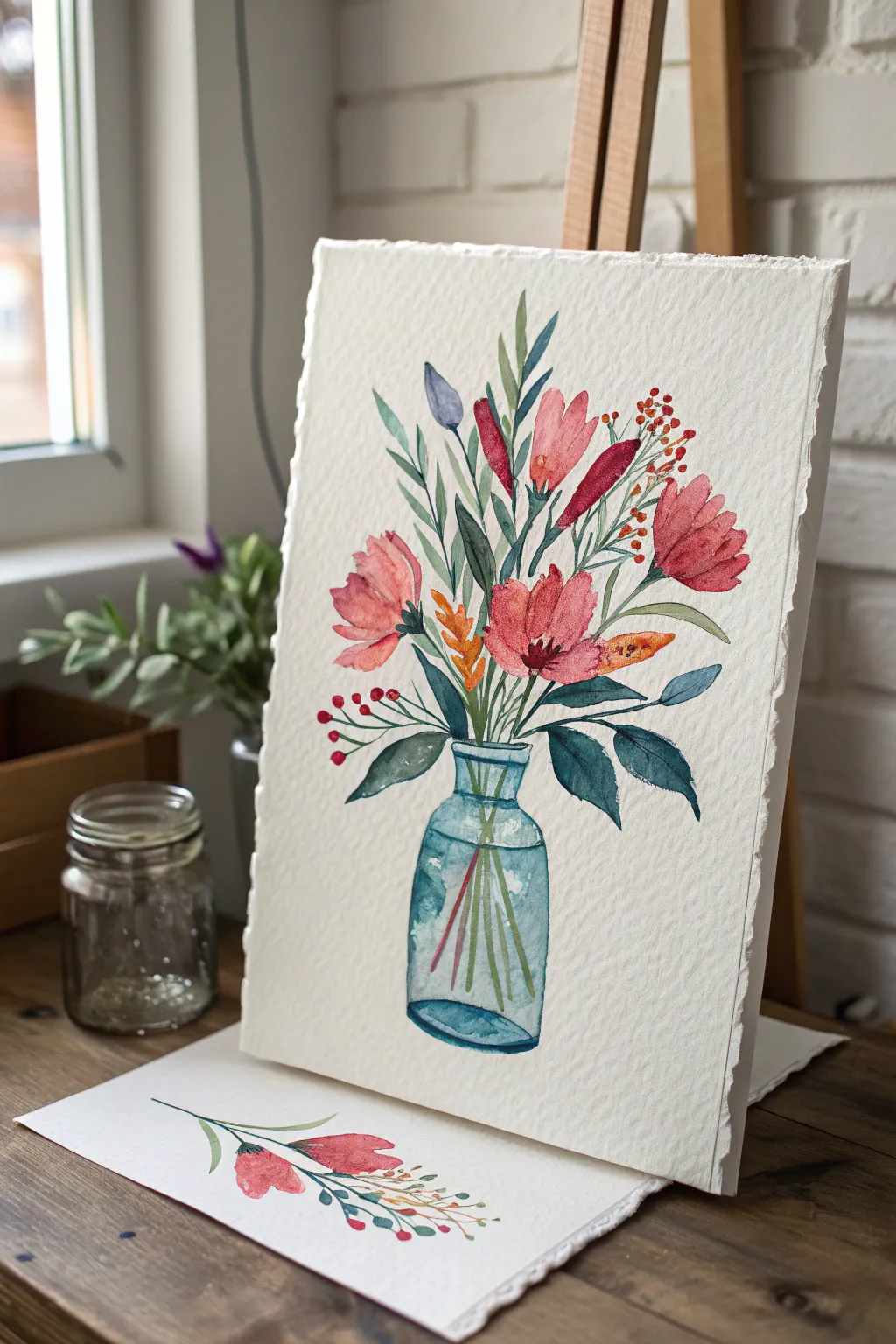 Loose floral bouquet speed painting with bold brushstrokes for quick, satisfying practice.
