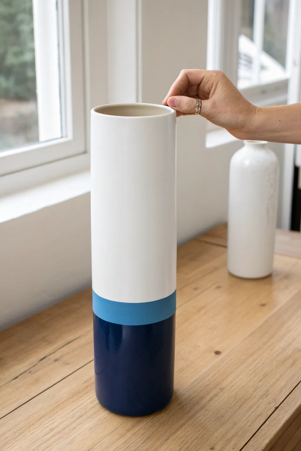 The most satisfying part of any DIY! Achieve a flawless edge with this simple tape trick.