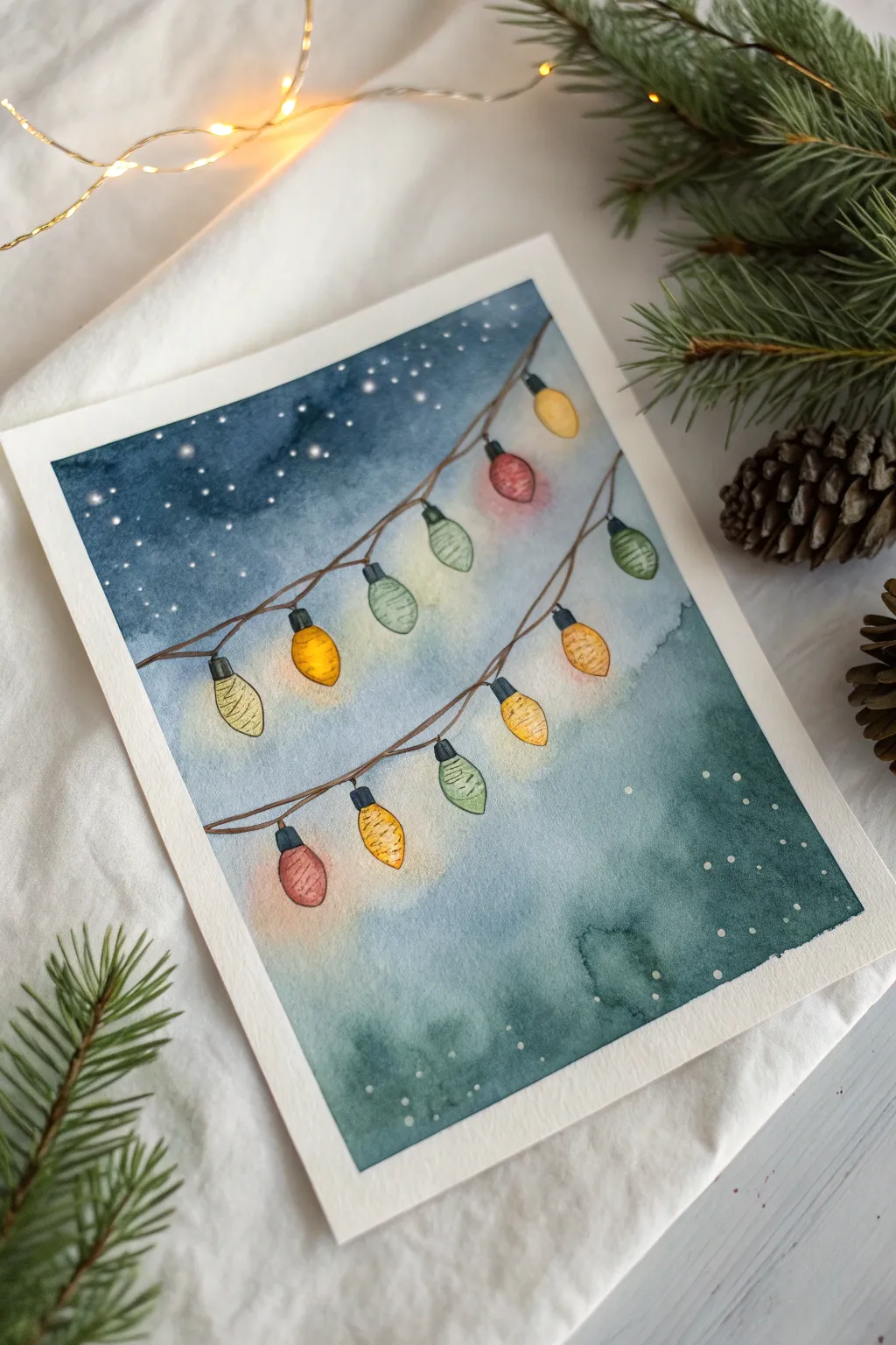Capture the holiday magic with this dreamy watercolor bokeh tutorial.