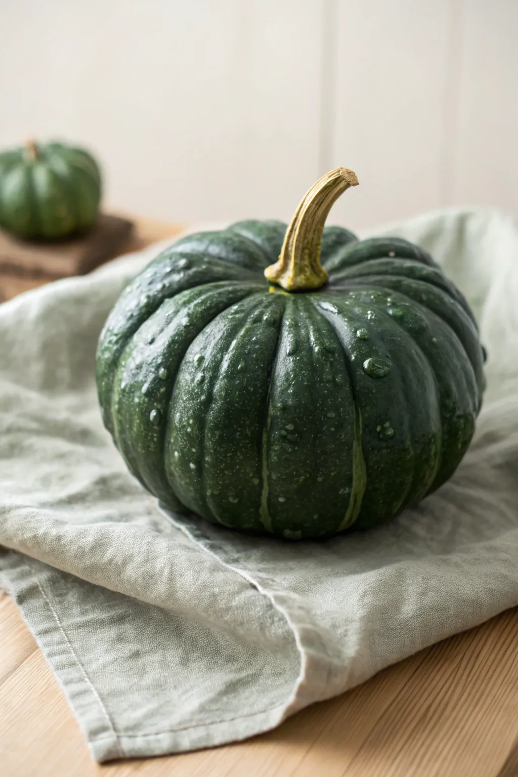 Matte deep color with glossy bumps for a bumpy pumpkin that catches the light beautifully