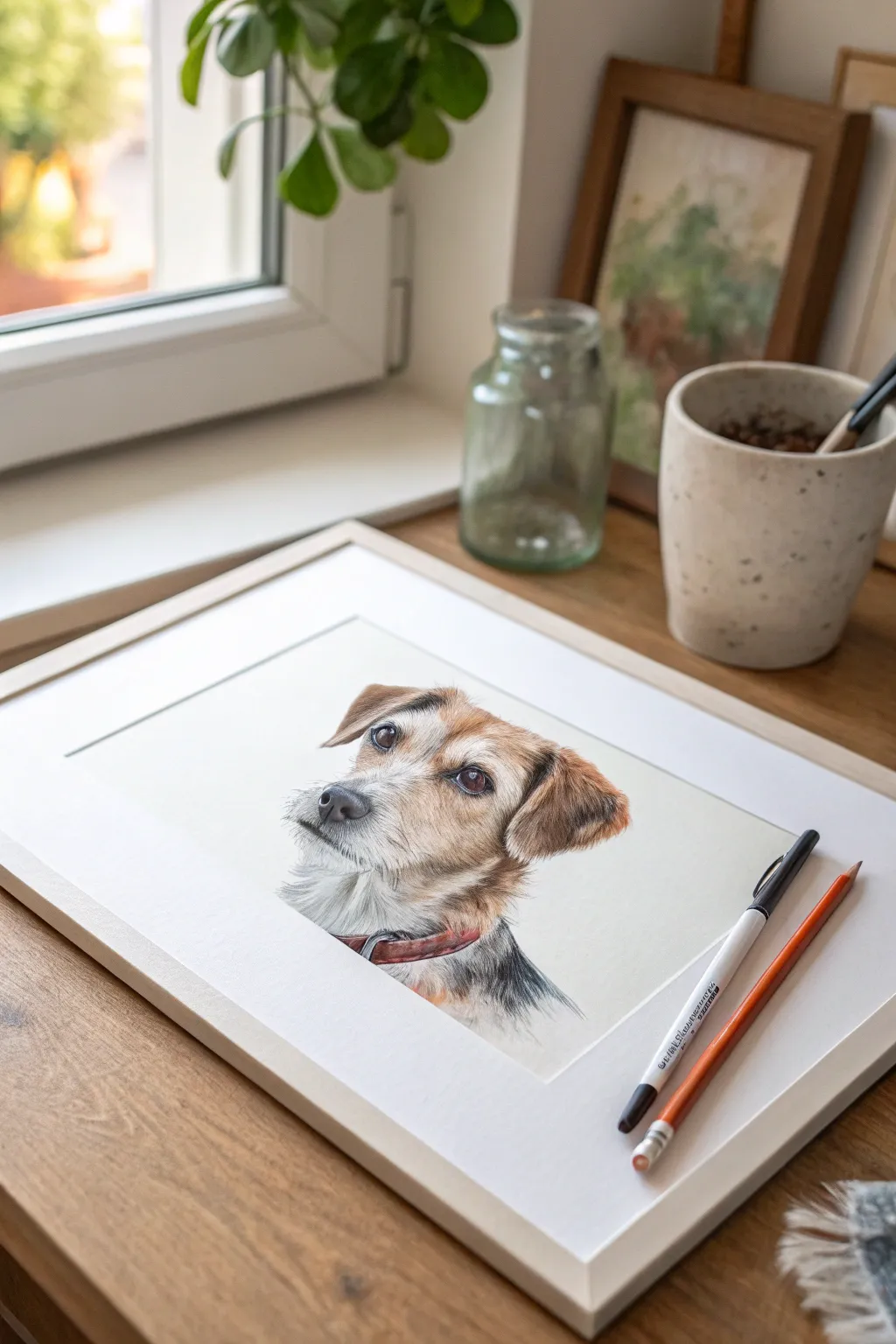 Paint your pet together: one reference, many styles, a cozy family art night keepsake.