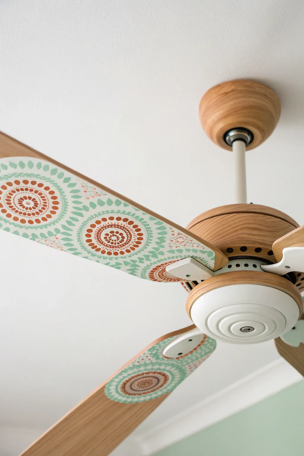 Turn simple polka dots into mesmerizing kinetic art with this spinning fan blade DIY.