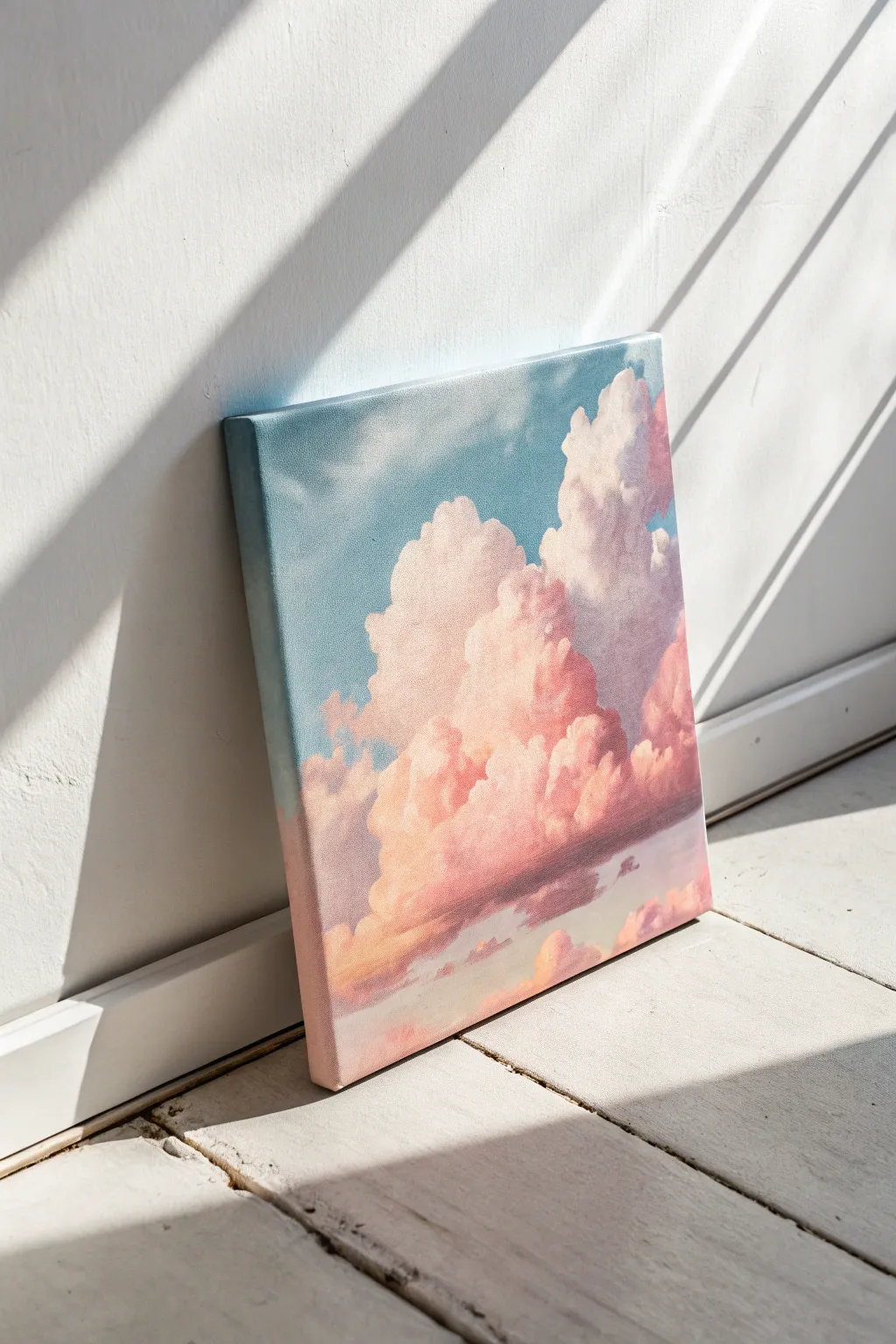 Capture the magic of the sky with these dreamy, fluffy cotton candy clouds perfect for beginners.