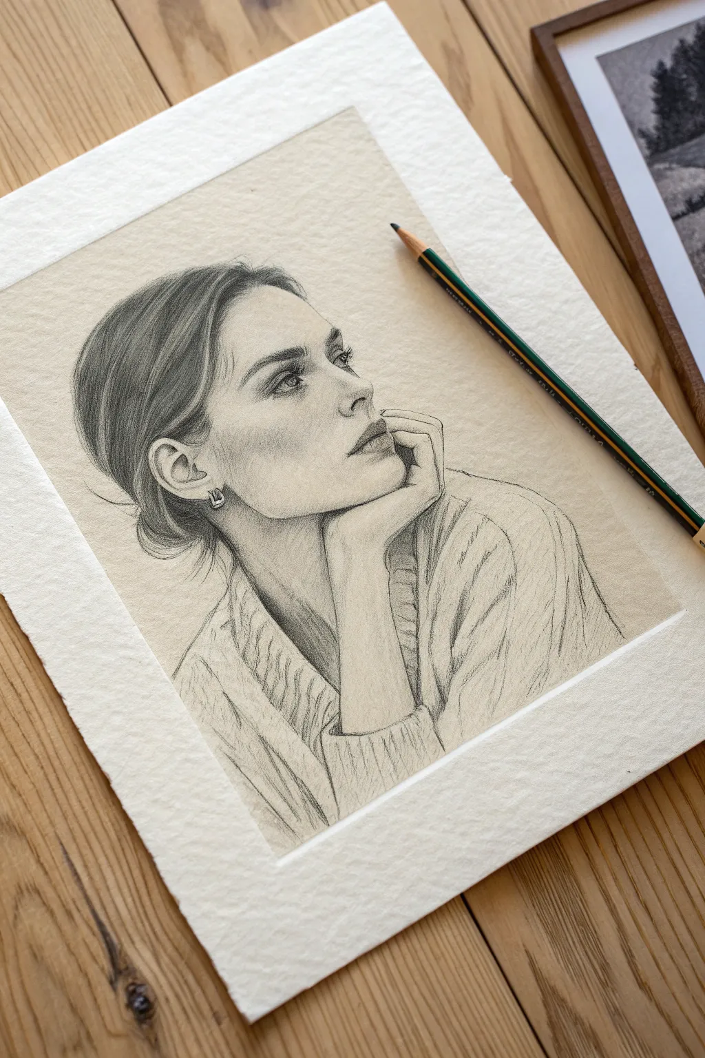 Capture raw emotion by sketching delicate hand gestures near the face.