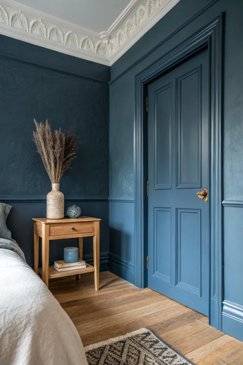 Transform your sanctuary with the bold elegance of color drenching.