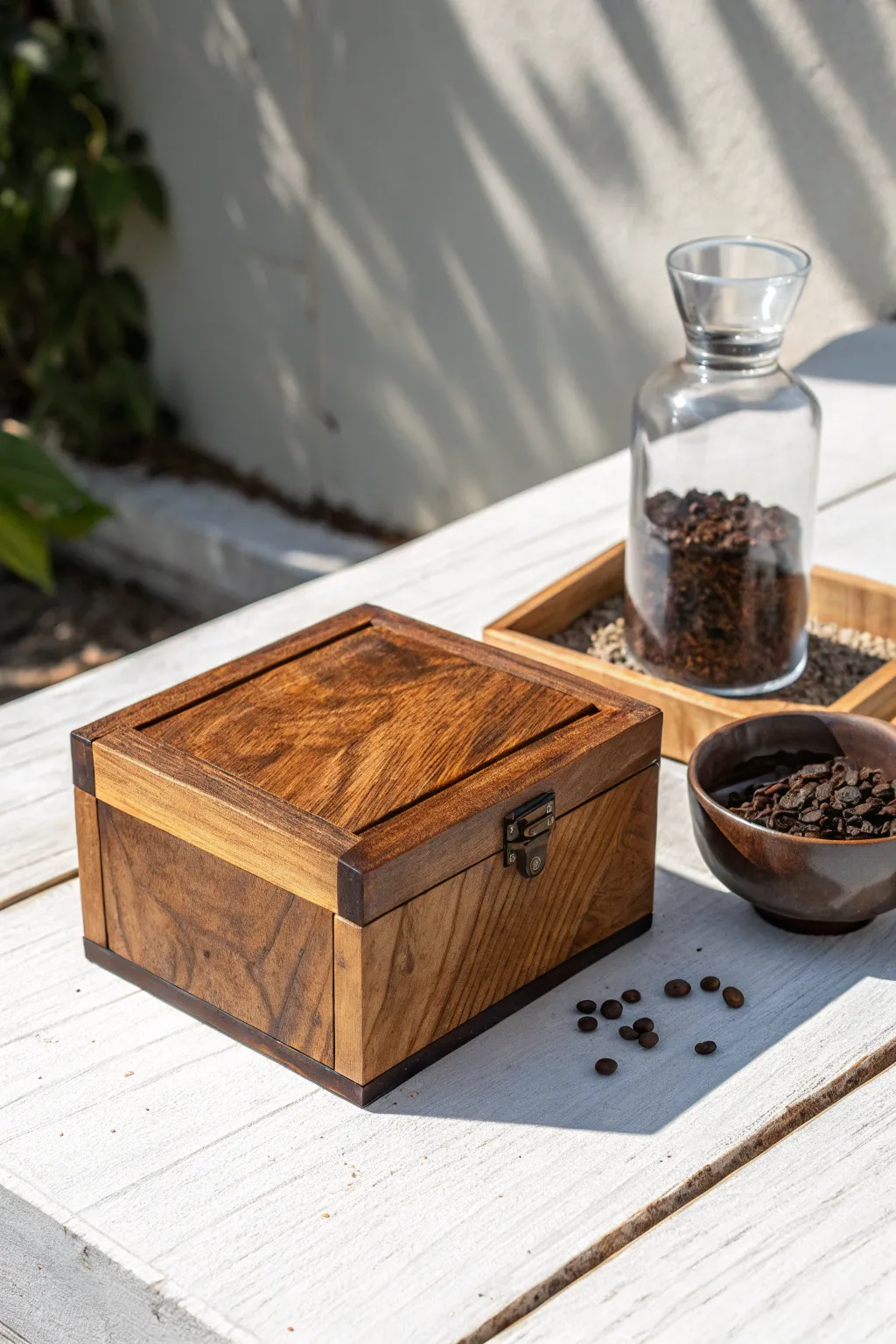 Transform plain wood with a natural coffee stain. A simple, eco-friendly DIY for a warm rustic look.