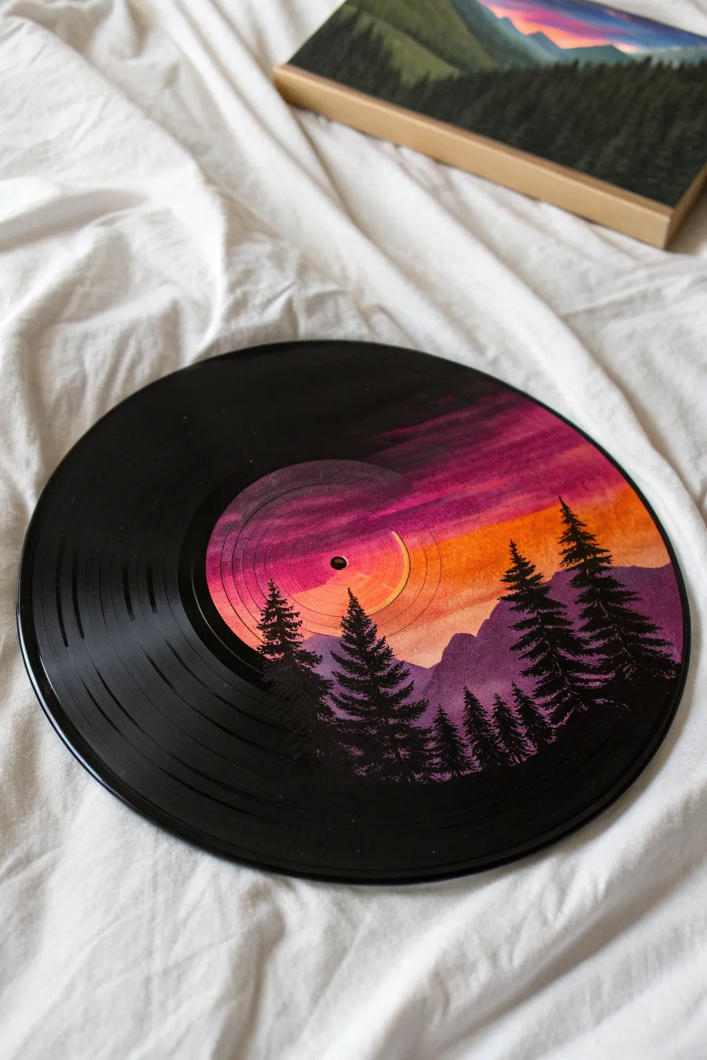 Use the vinyl's natural black color to create a stunning, high-contrast silhouette.