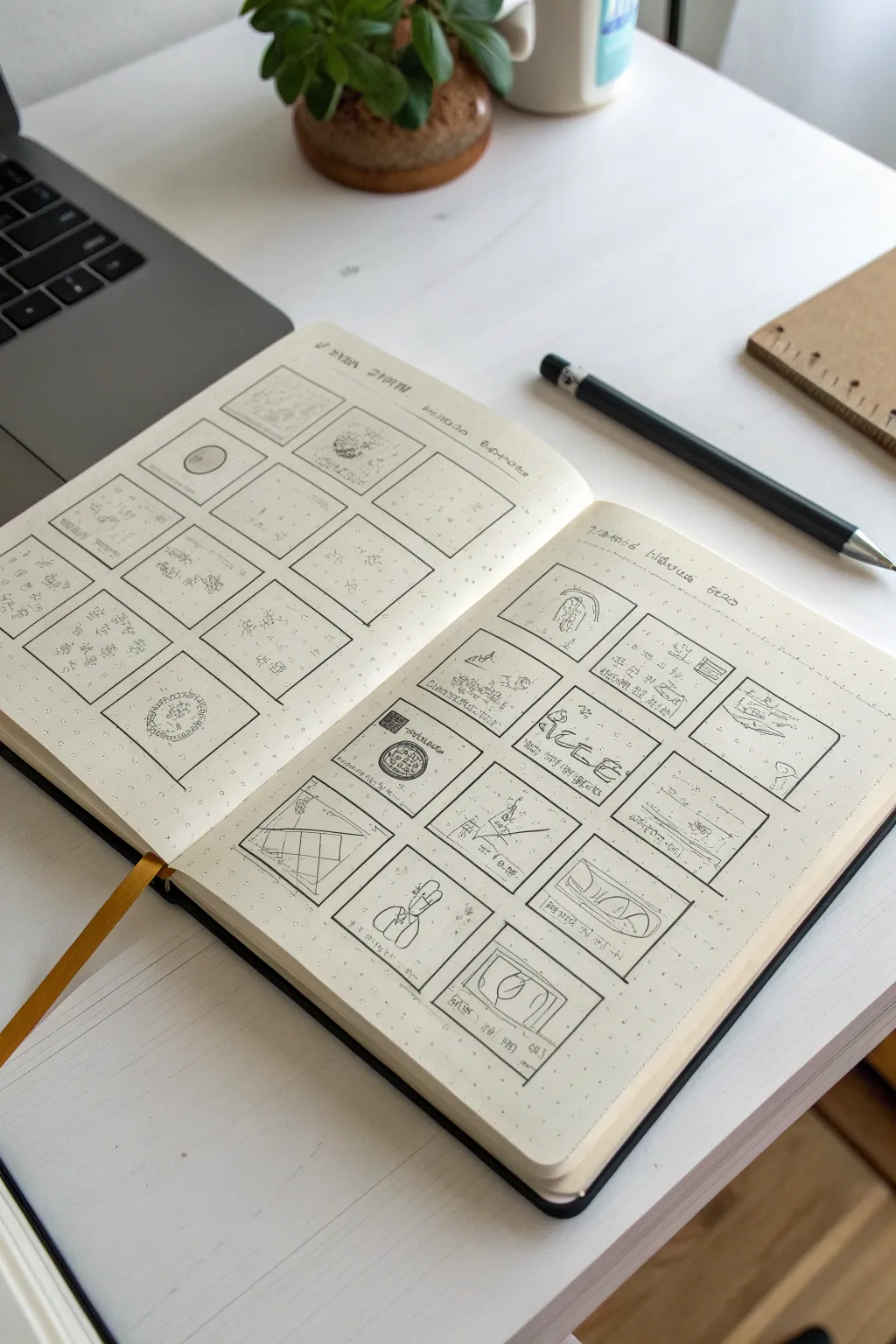 Try 5-minute timer boxes: quick household-object sketches for an easy sketchbook warm-up