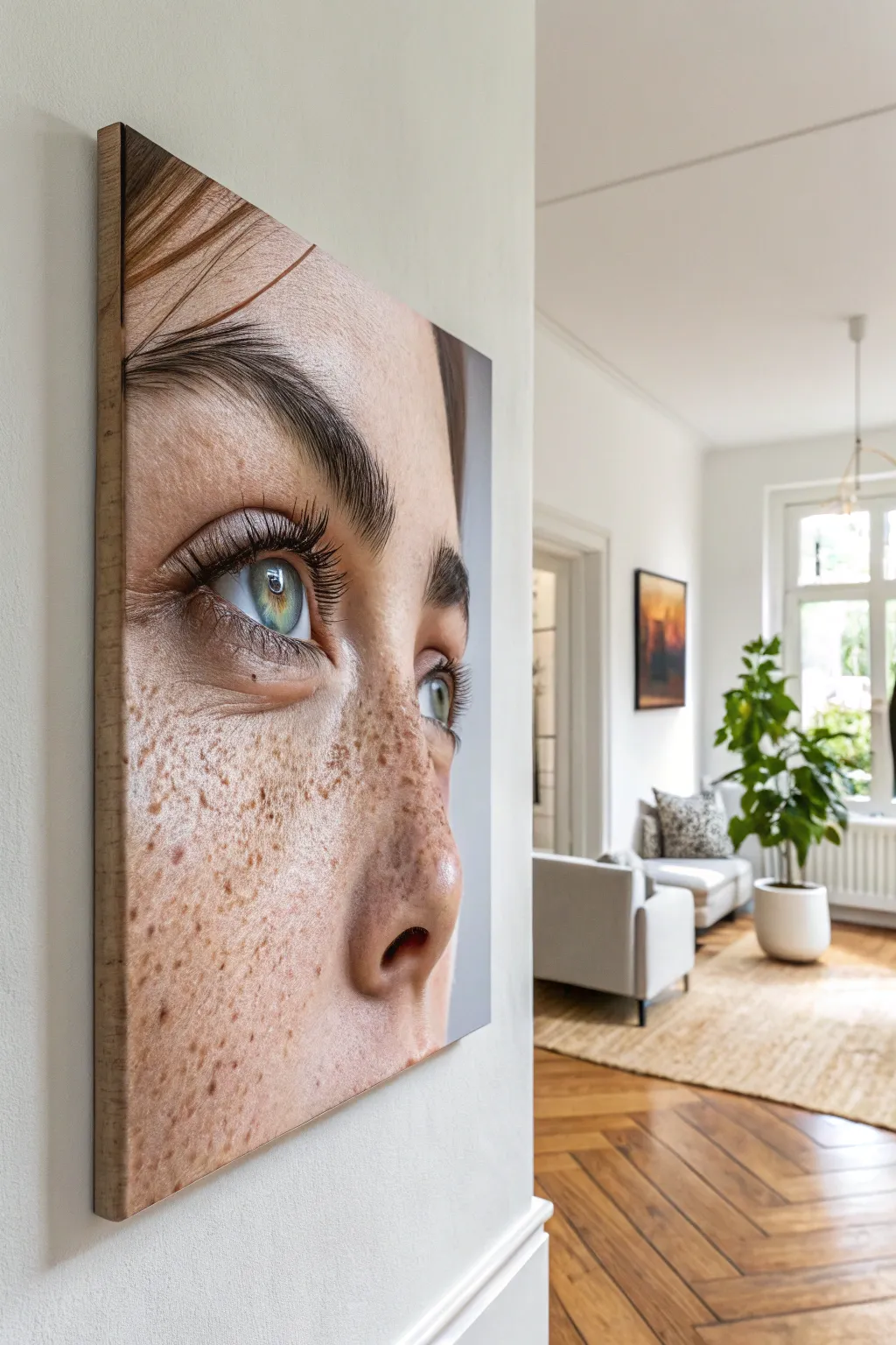 Master hyper-realism with this stunning macro eye study focusing on detailed texture.