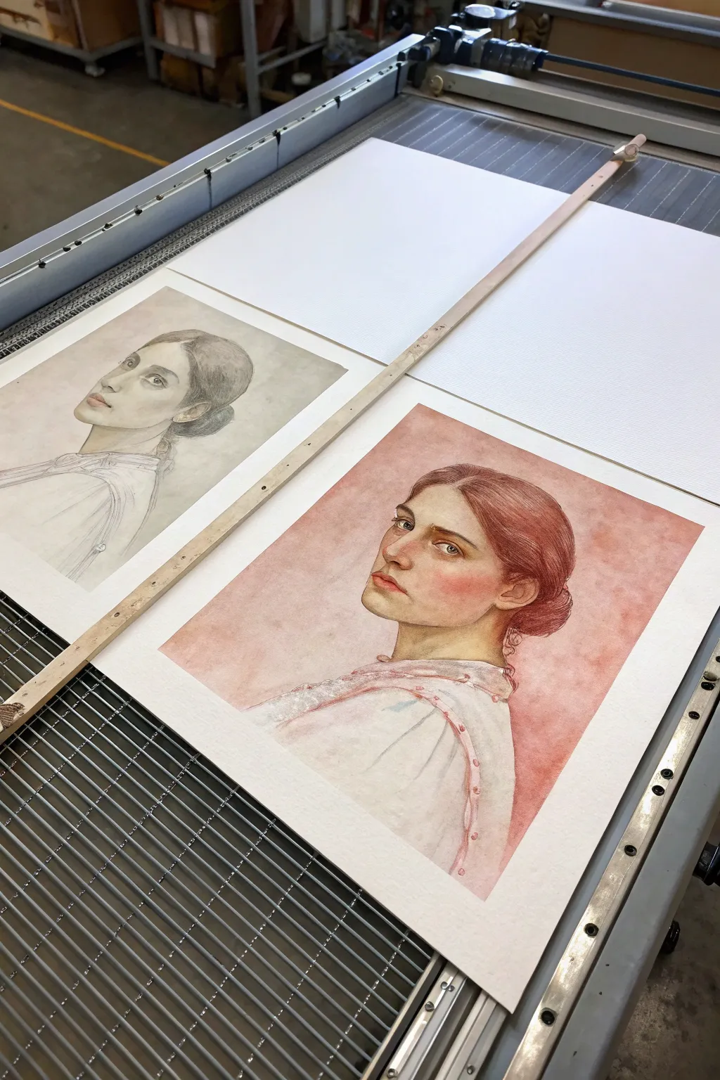 See how grisaille values transform with a gentle color glaze for realistic, luminous skin