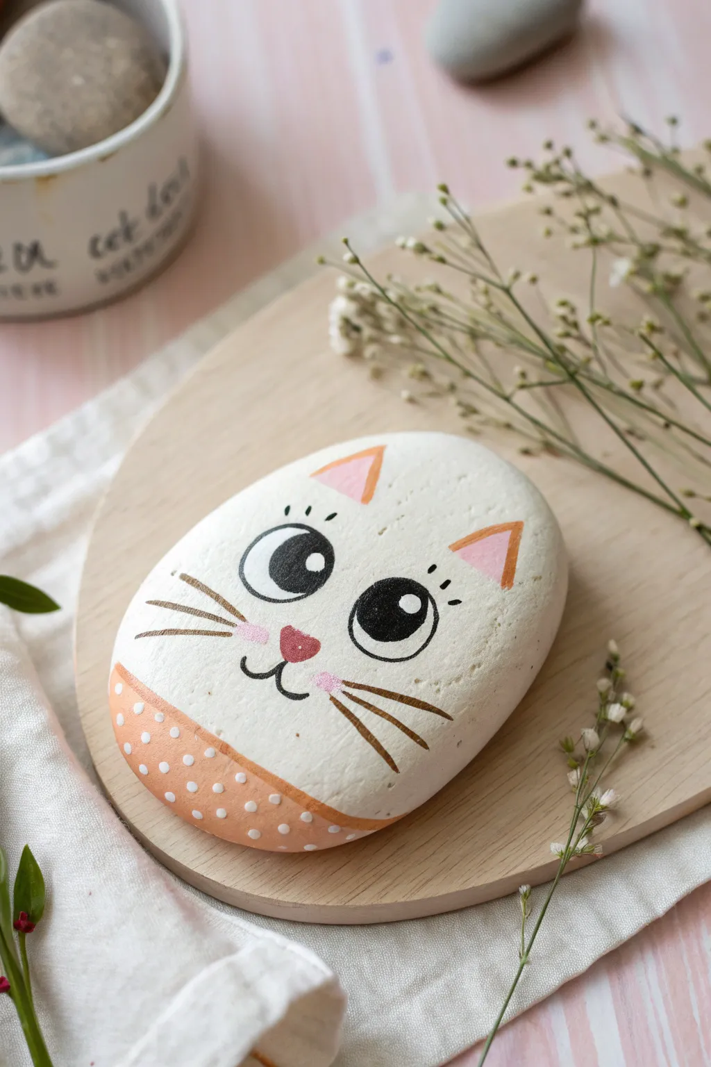 11+ Creative Flat Rock Painting Ideas for Easy DIY Decor - Finebrushes